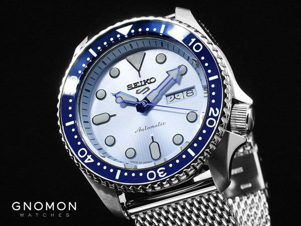 Seiko 5 Sports “Suits Style” Blue Ref. SBSA069 – Gnomon Watches