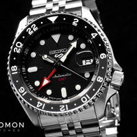 Seiko 5 Sports GMT Series Black Ref. SBSC001 – Gnomon Watches