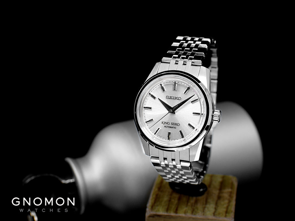 King Seiko Mechanical Automatic Sunburst Silver Ref. SDKS001 – Gnomon  Watches