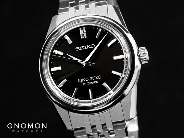 King Seiko Mechanical Automatic Black Ref. SDKS005 – Gnomon Watches