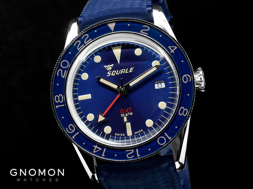 Squale Sub-39 GMT Vintage Bleu