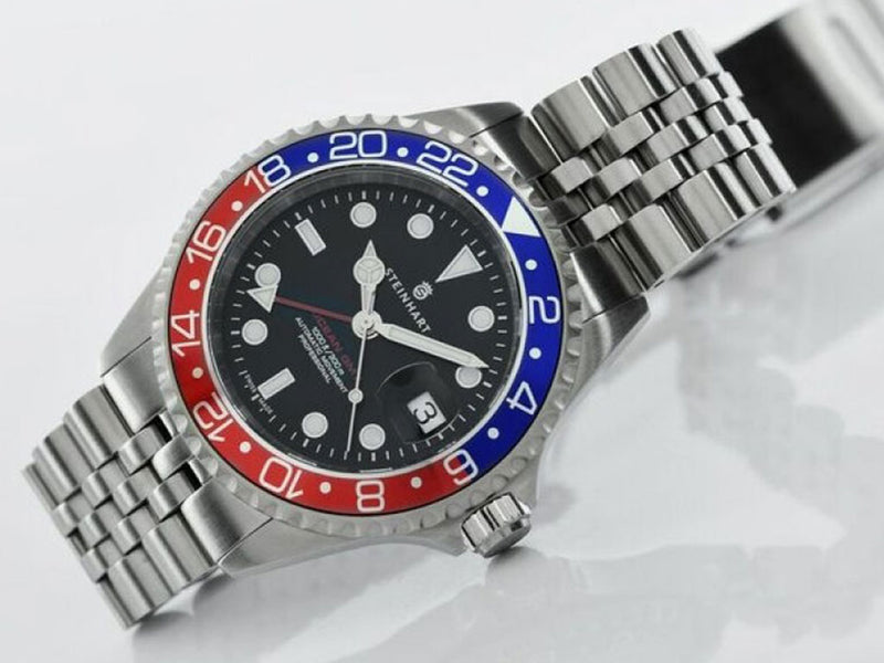 Ocean 1 GMT Blue/Red 2 – Gnomon Watches