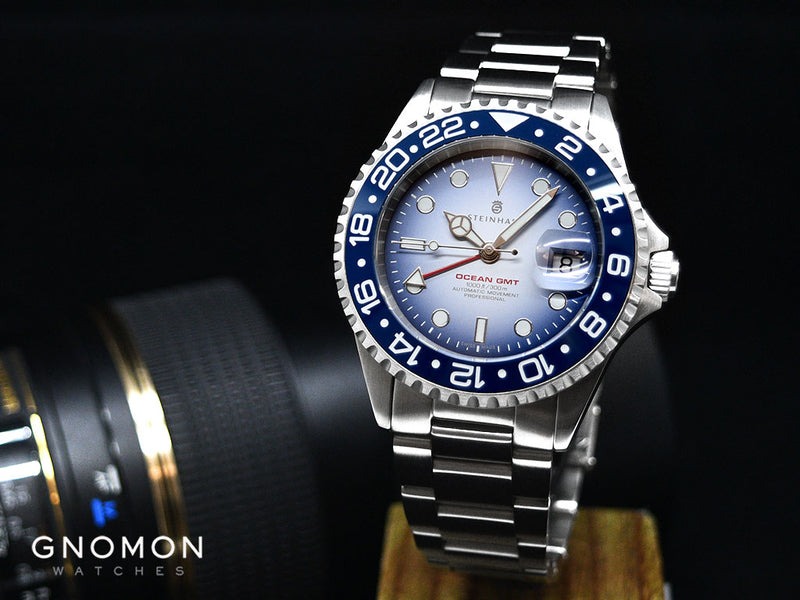 Ocean 1 GMT Premium Blue Ceramic 