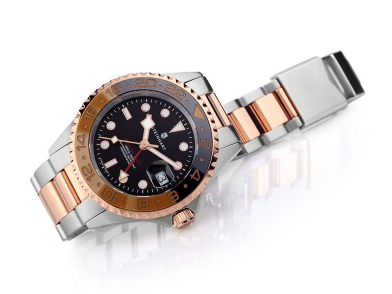 steinhart ocean one gmt two tone