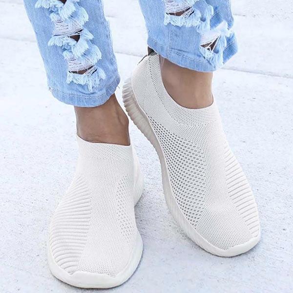 breathable jackeline slip on sneakers