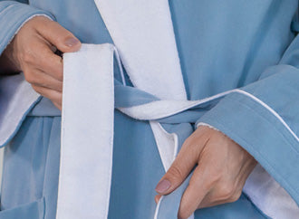 Luxury Spa Robe - Piping