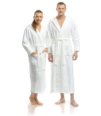 Hooded Terry Robes | 100% Pure Cotton - Plush Necessities