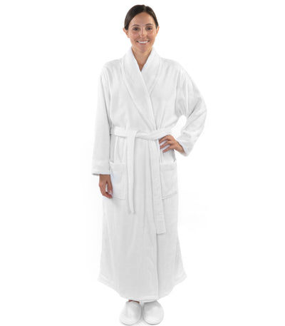 100% Organic Cotton Terry Bathrobes - Plush Necessities