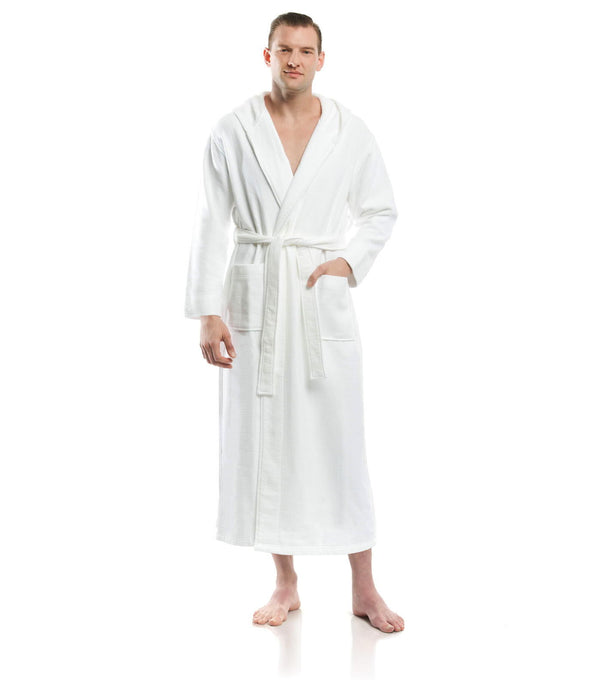 Hooded Terry Robes | 100% Pure Cotton - Plush Necessities