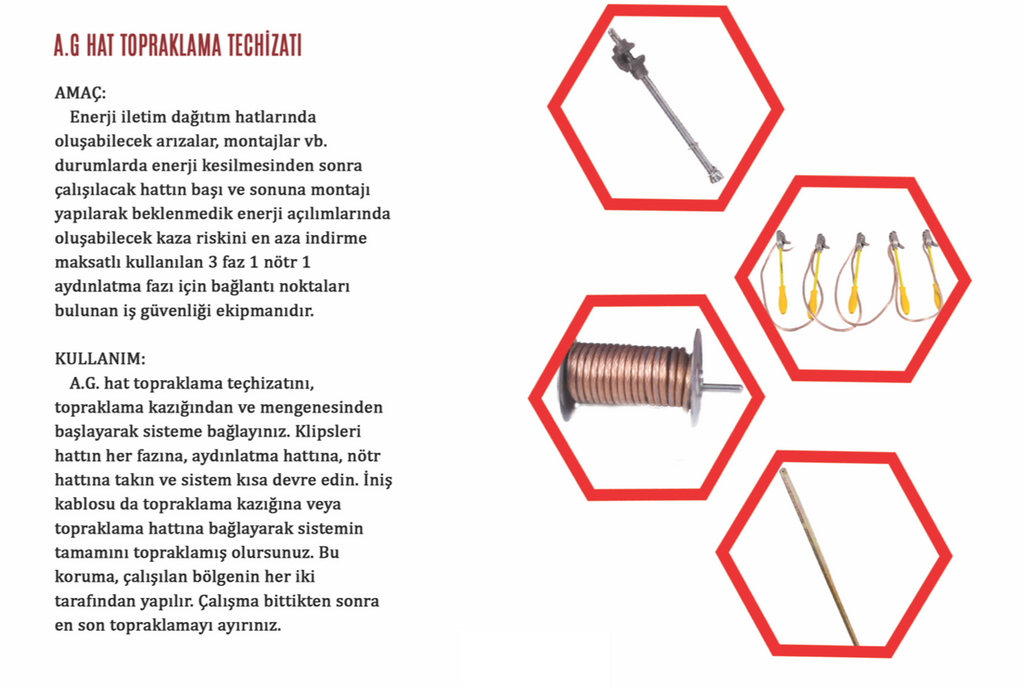 Birtan Elektrik AG Hat Topraklama Teçhizatı