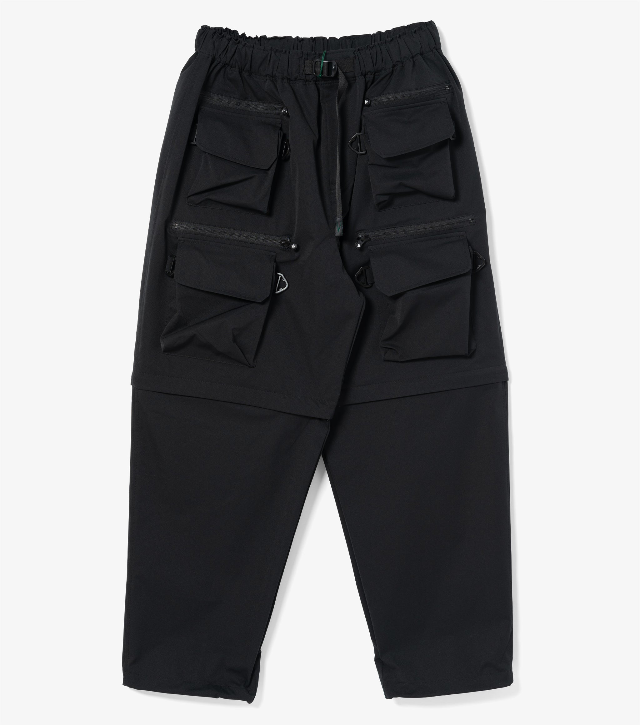 Multi-Pocket Belted Pant (Black) – Bows and Arrows
