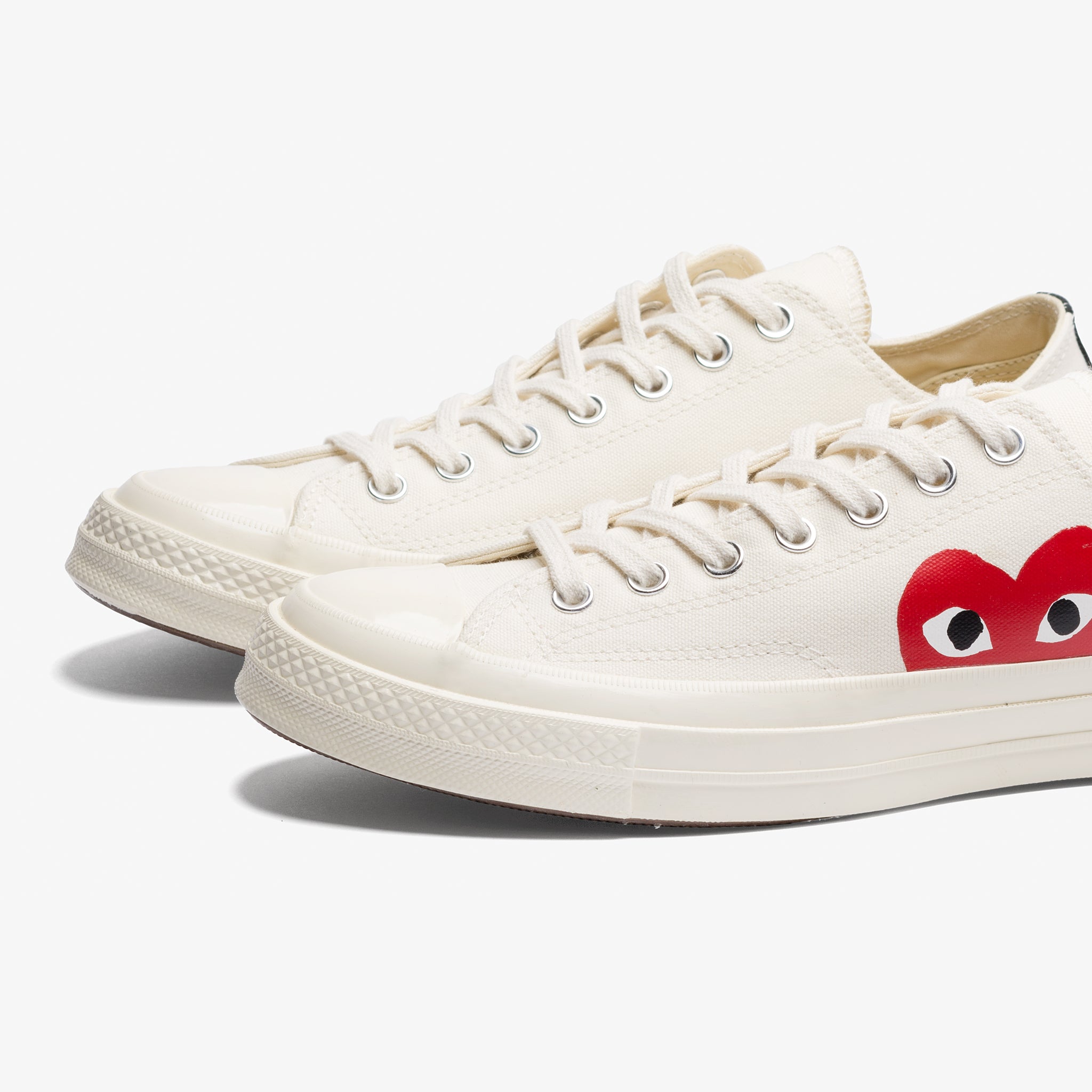 cdg converse white low top - 58% OFF 