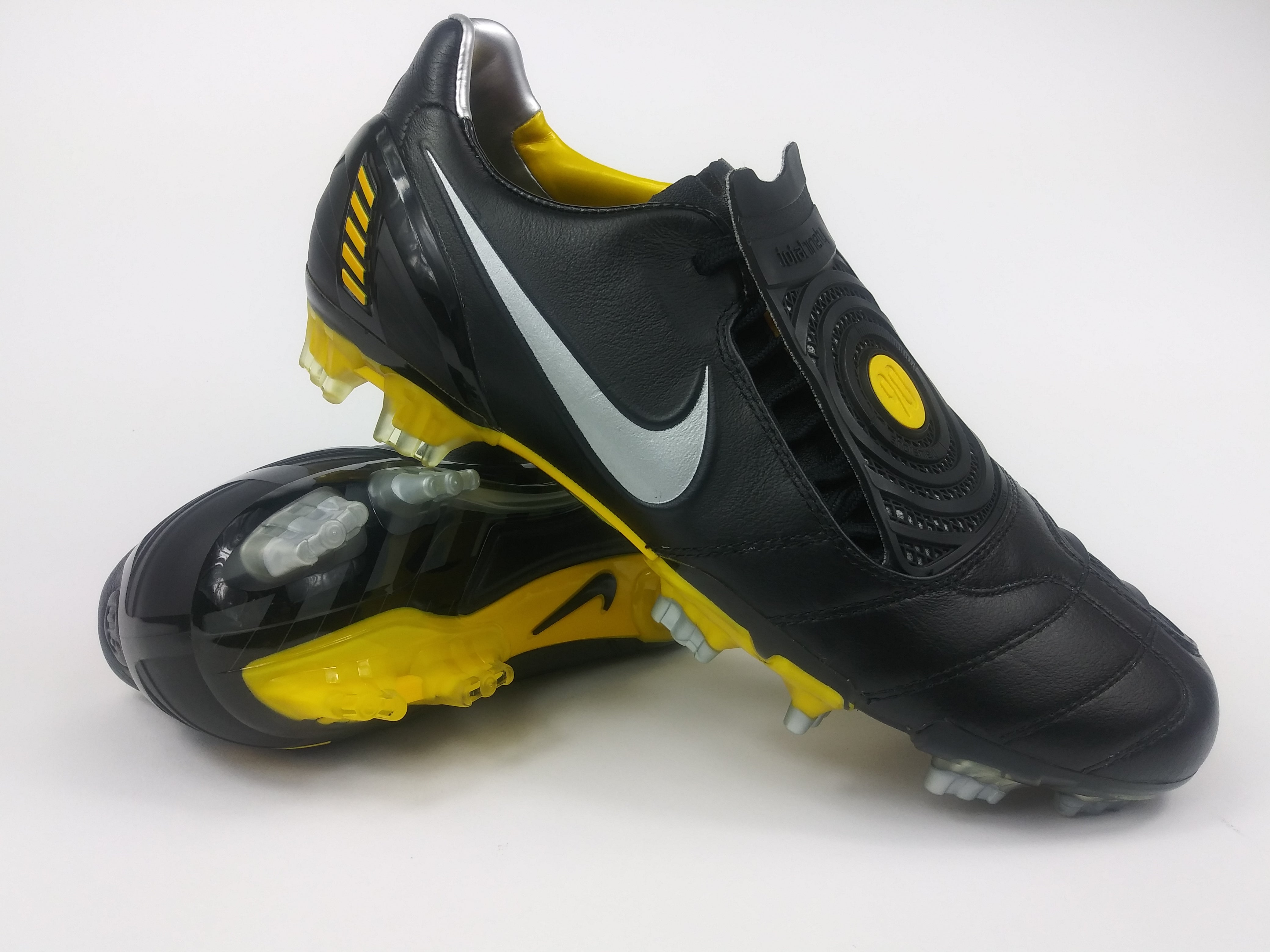 Nike Total90 Laser ll K-FG Black Yellow 