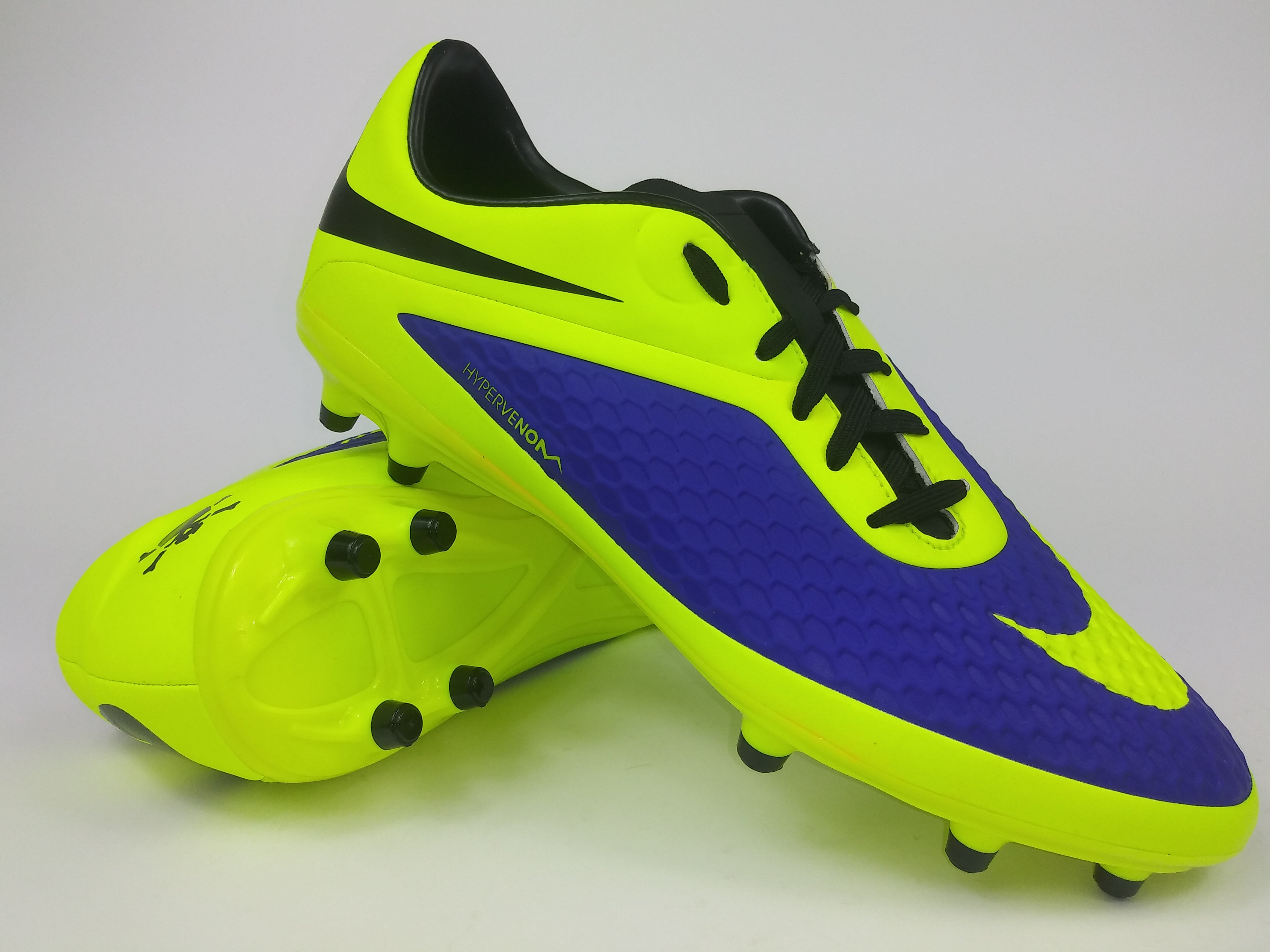 nike hypervenom purple and yellow