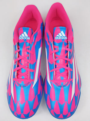 adidas f10 pink and blue