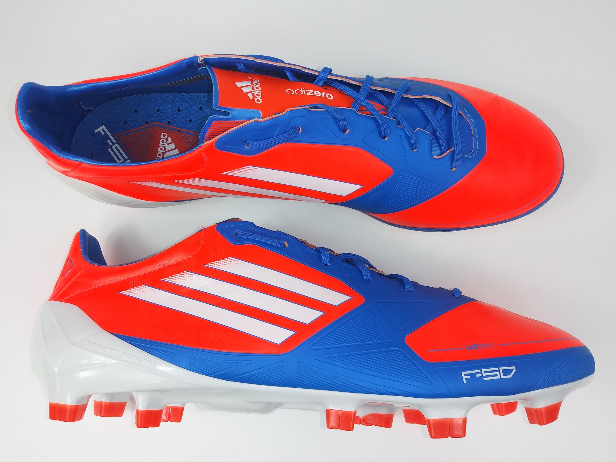 blue and orange f50