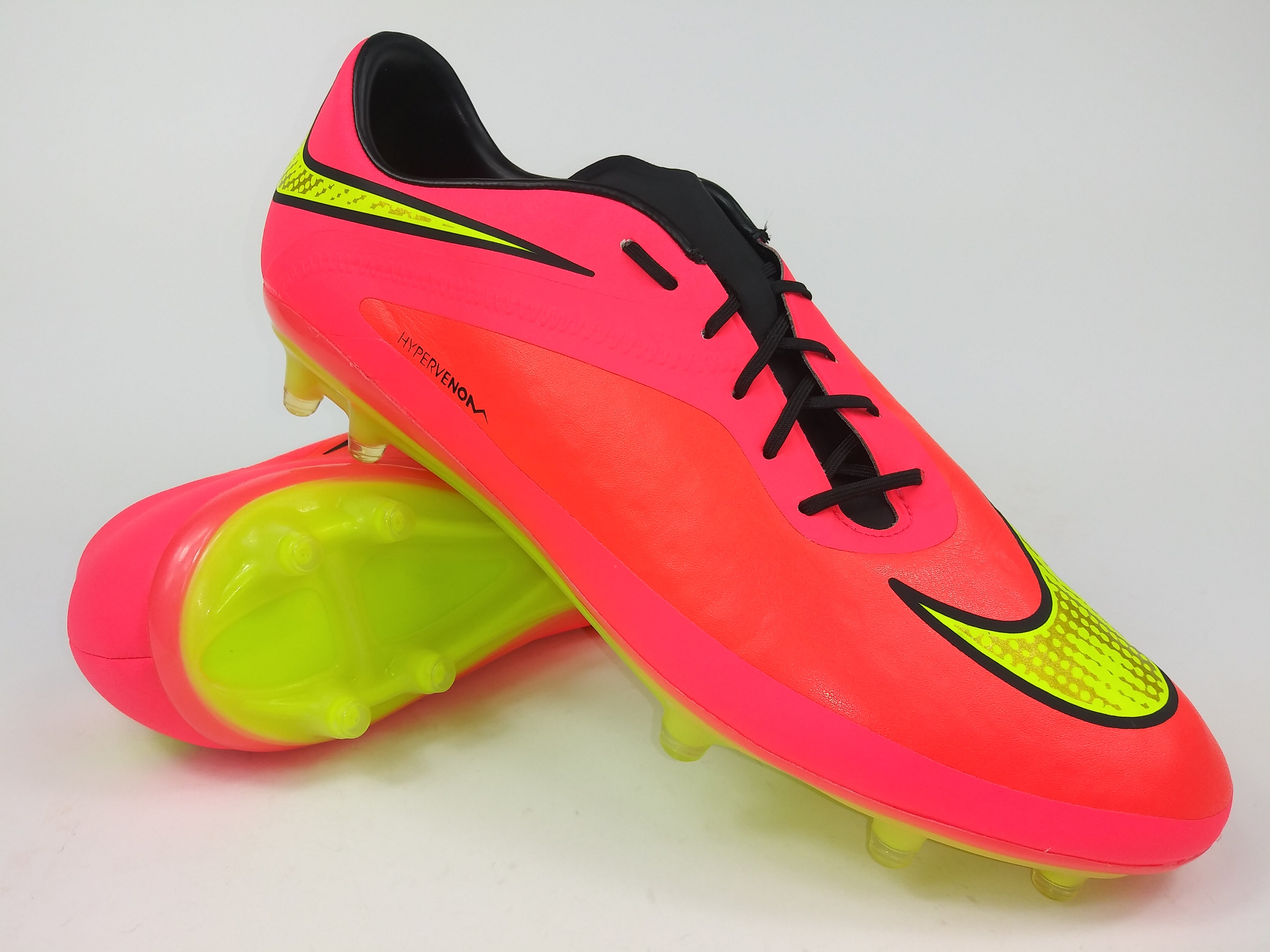 Nike Hypervenom Phatal FG Pink Yellow – Villegas Footwear
