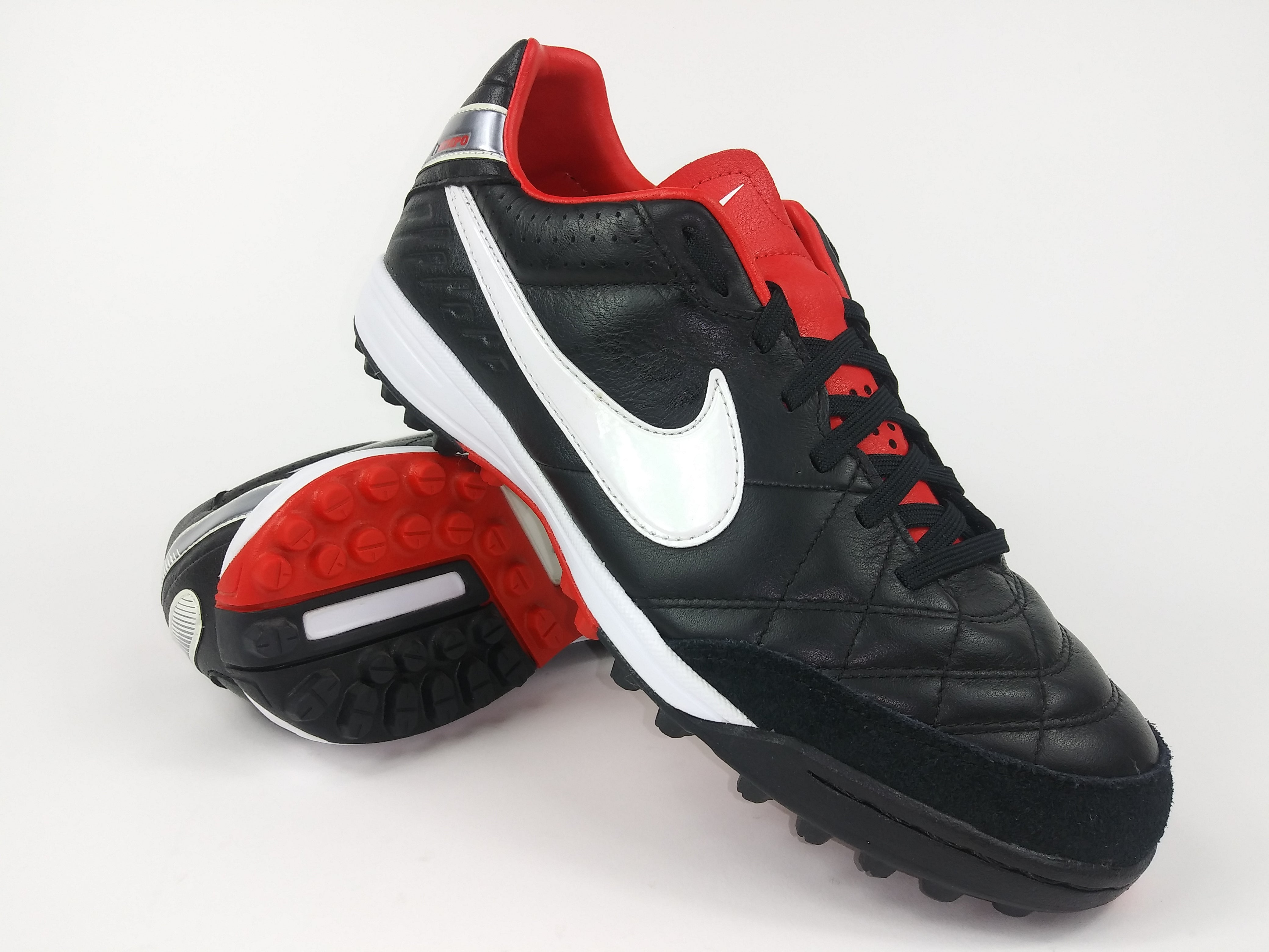 Nike Tiempo Mystic IV Turf Black Red – Villegas Footwear