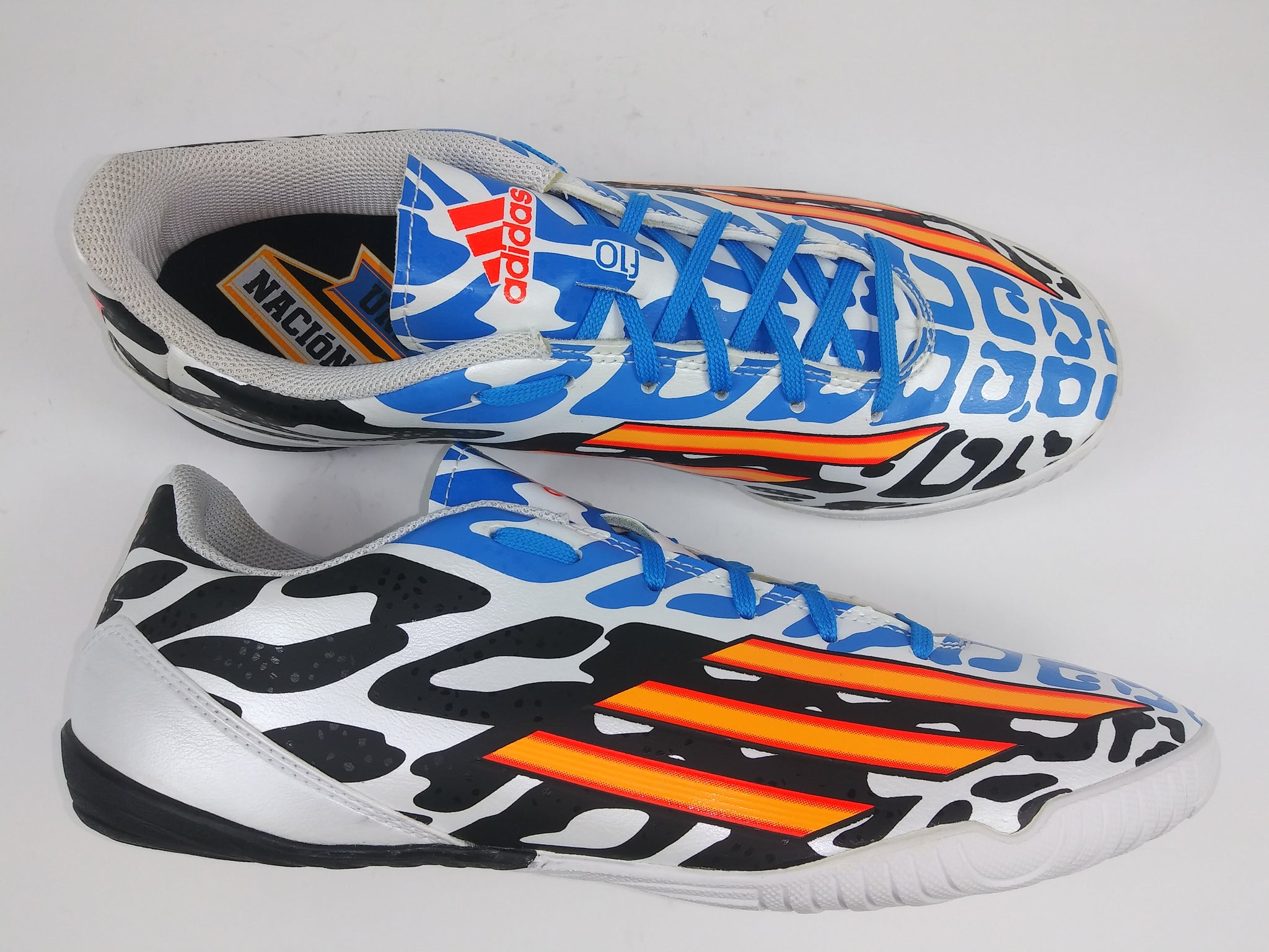 Adidas F10 IN Messi WC White