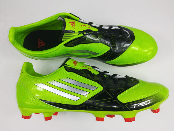 adidas f10 green black