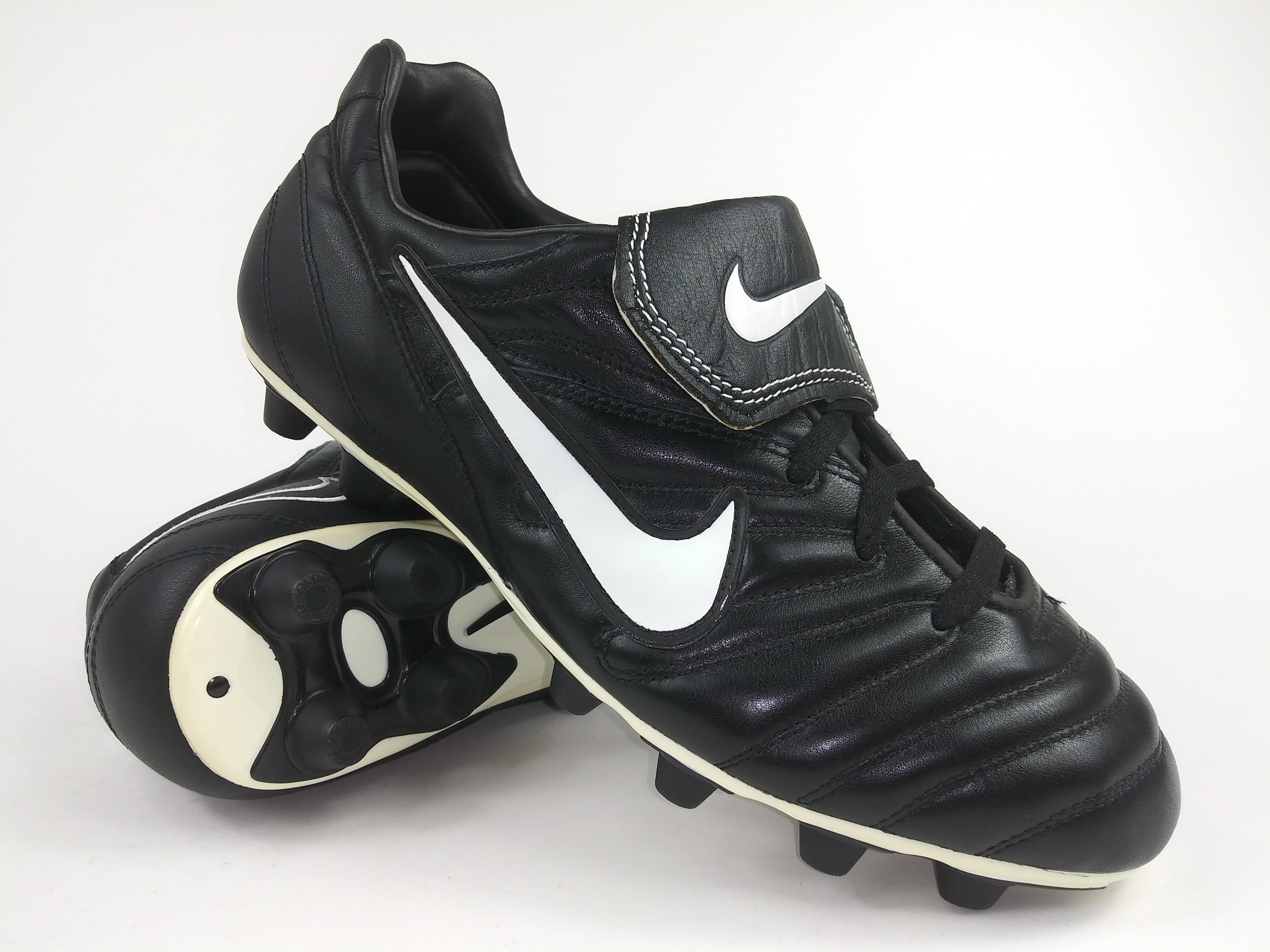 Nike Tiempo 2000 FG Black White – Villegas Footwear