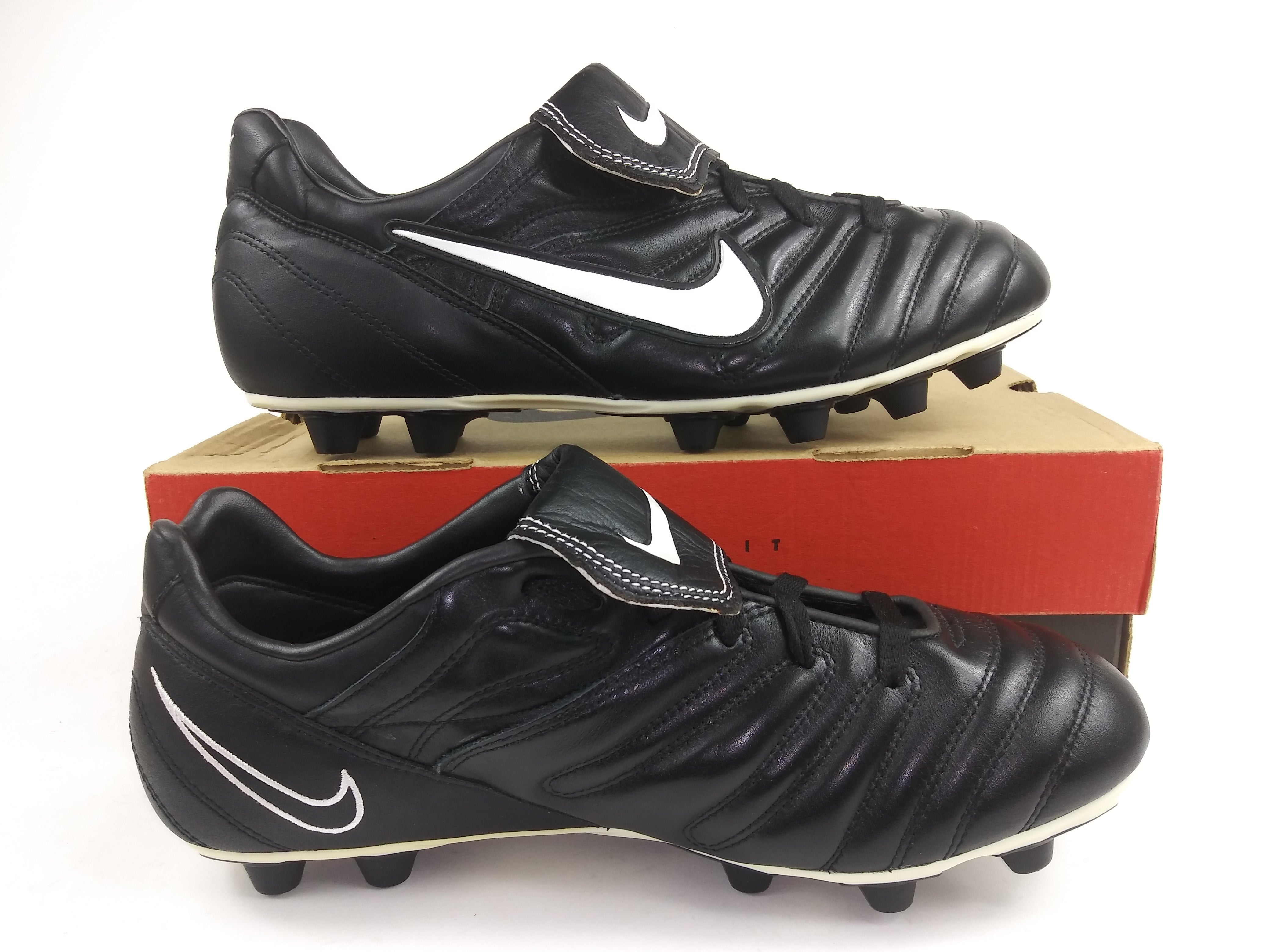 Nike Tiempo 2000 FG Black White – Villegas Footwear