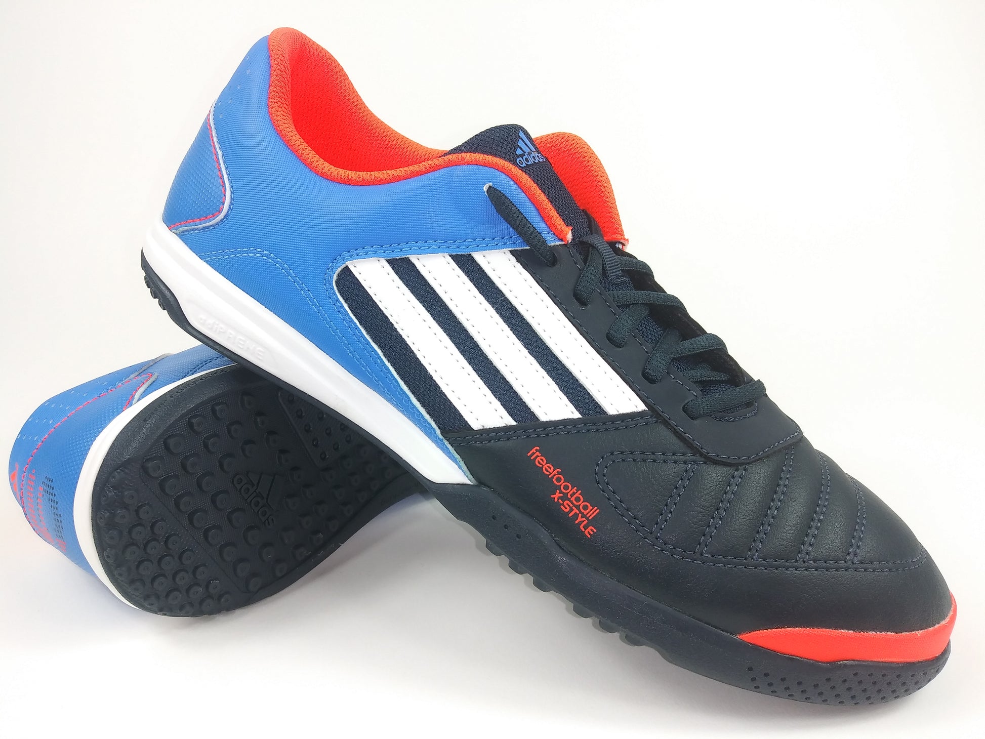 proporcionar Detector acumular Adidas FreeFootball x-style Indoor Shoes Blue Black – Villegas Footwear