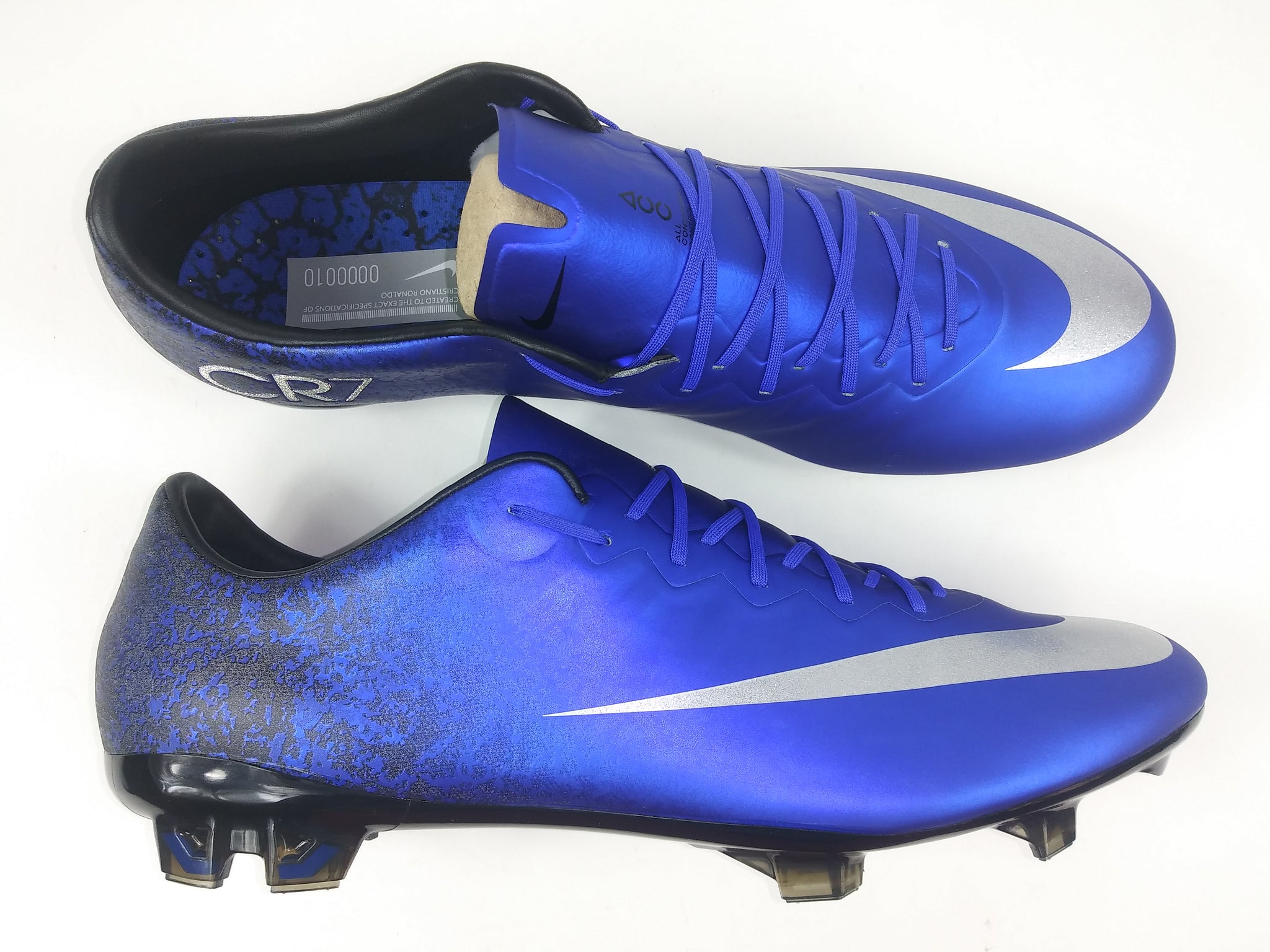 nike mercurial vapor x blue