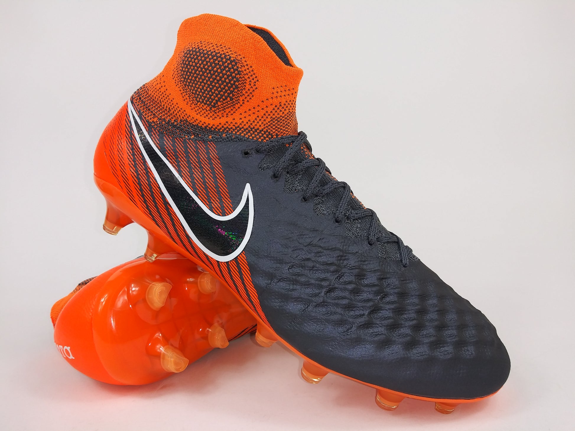Nike Magista OBRA II Elite Gray Orange – Footwear