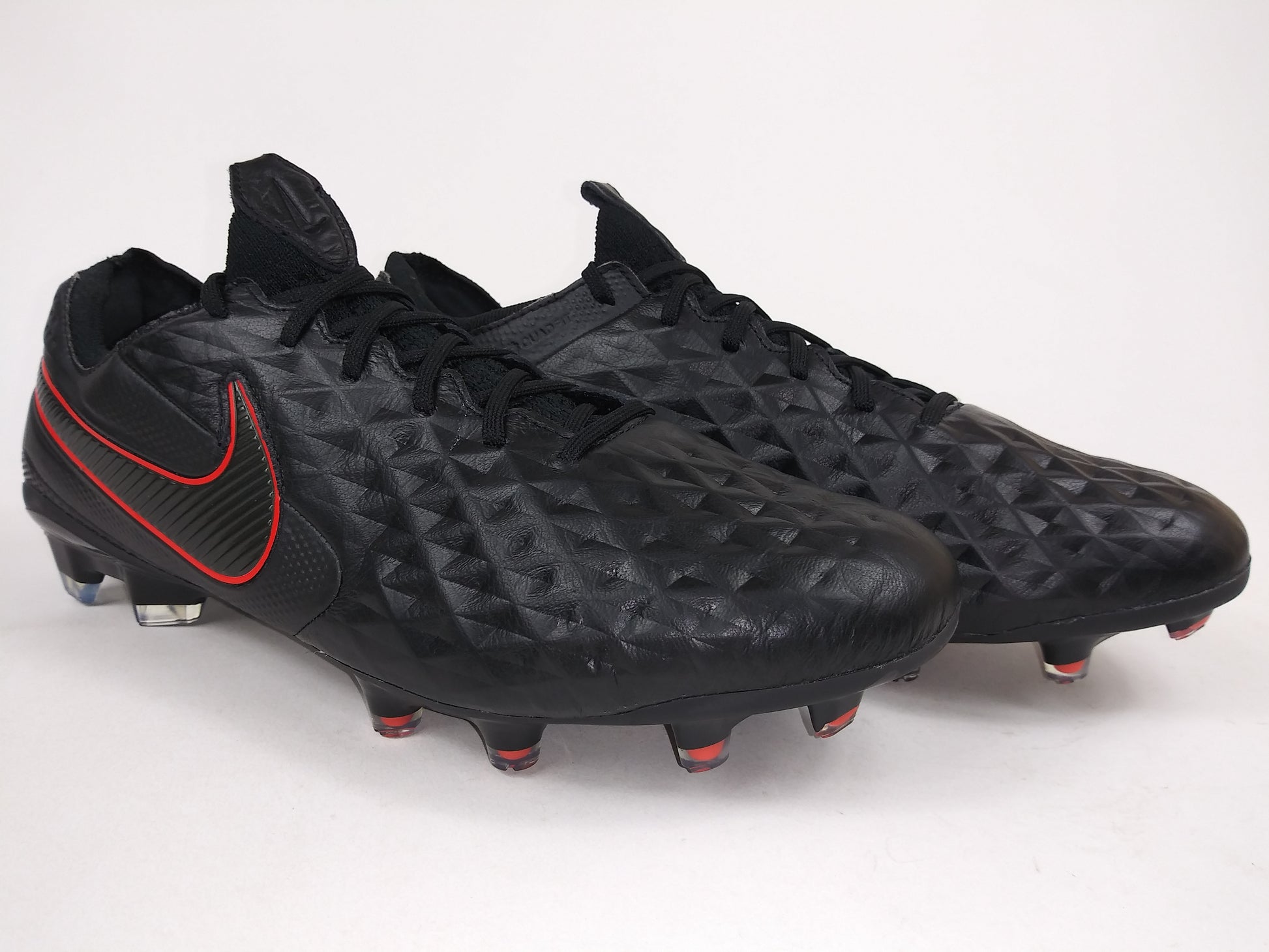Oprichter campagne Kapel Nike Tiempo Legend 8 Elite FG Black Red – Villegas Footwear