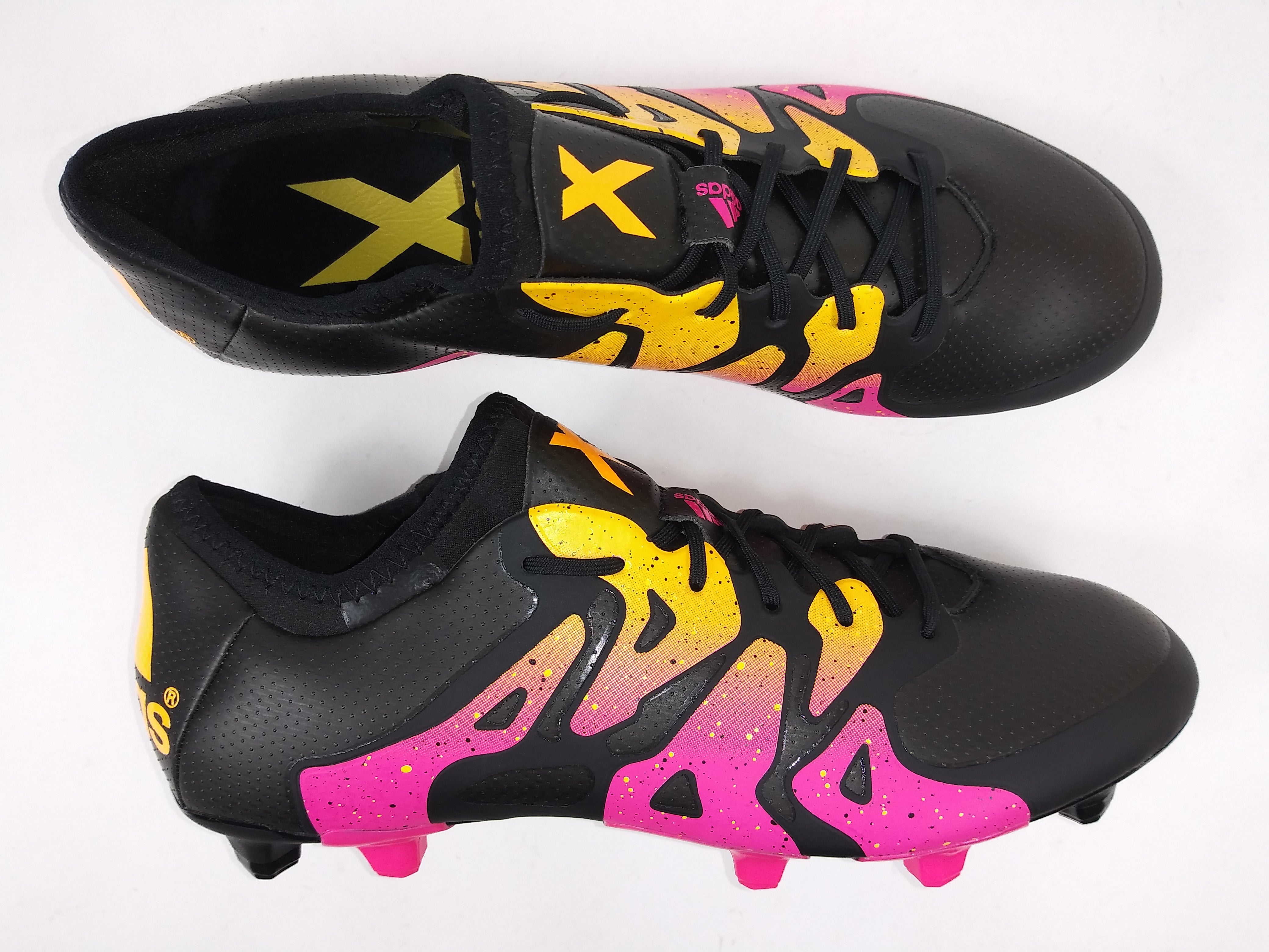 Adidas X 15.1 FG/AG Black Pink