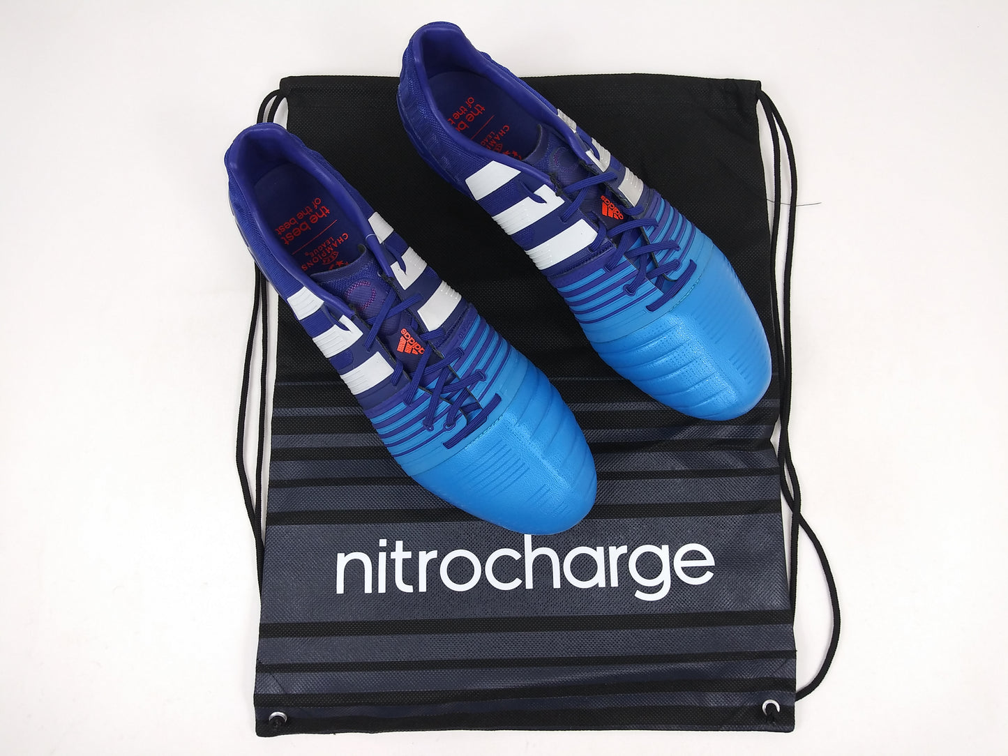 Detector anker Langwerpig Adidas Nitrocharge 1.0 FG Blue Purple – Villegas Footwear