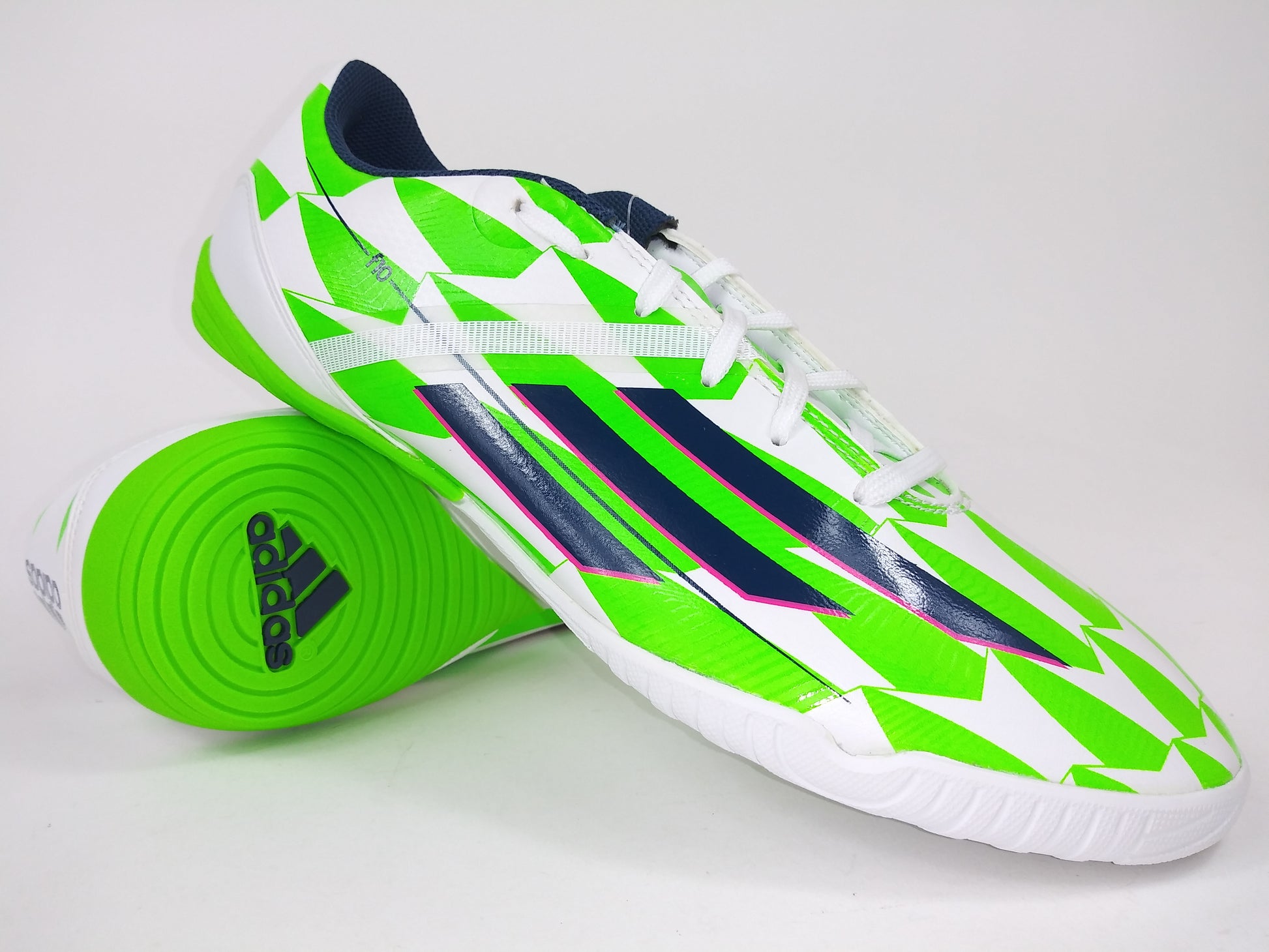 Adidas F10 Indoor White Green – Villegas