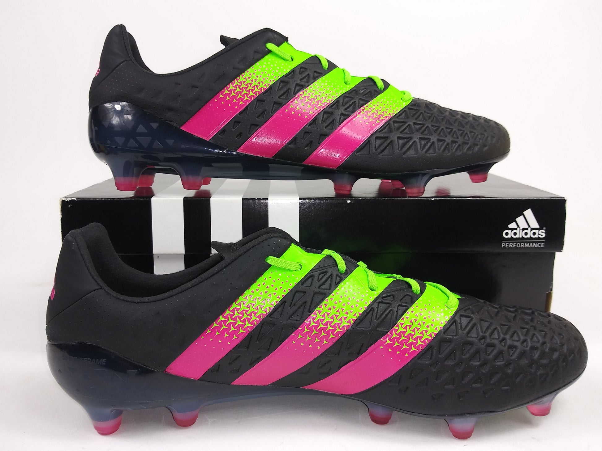 Correo Empotrar Salvaje Adidas Ace 16.1 FG/AG Black Pink – Villegas Footwear
