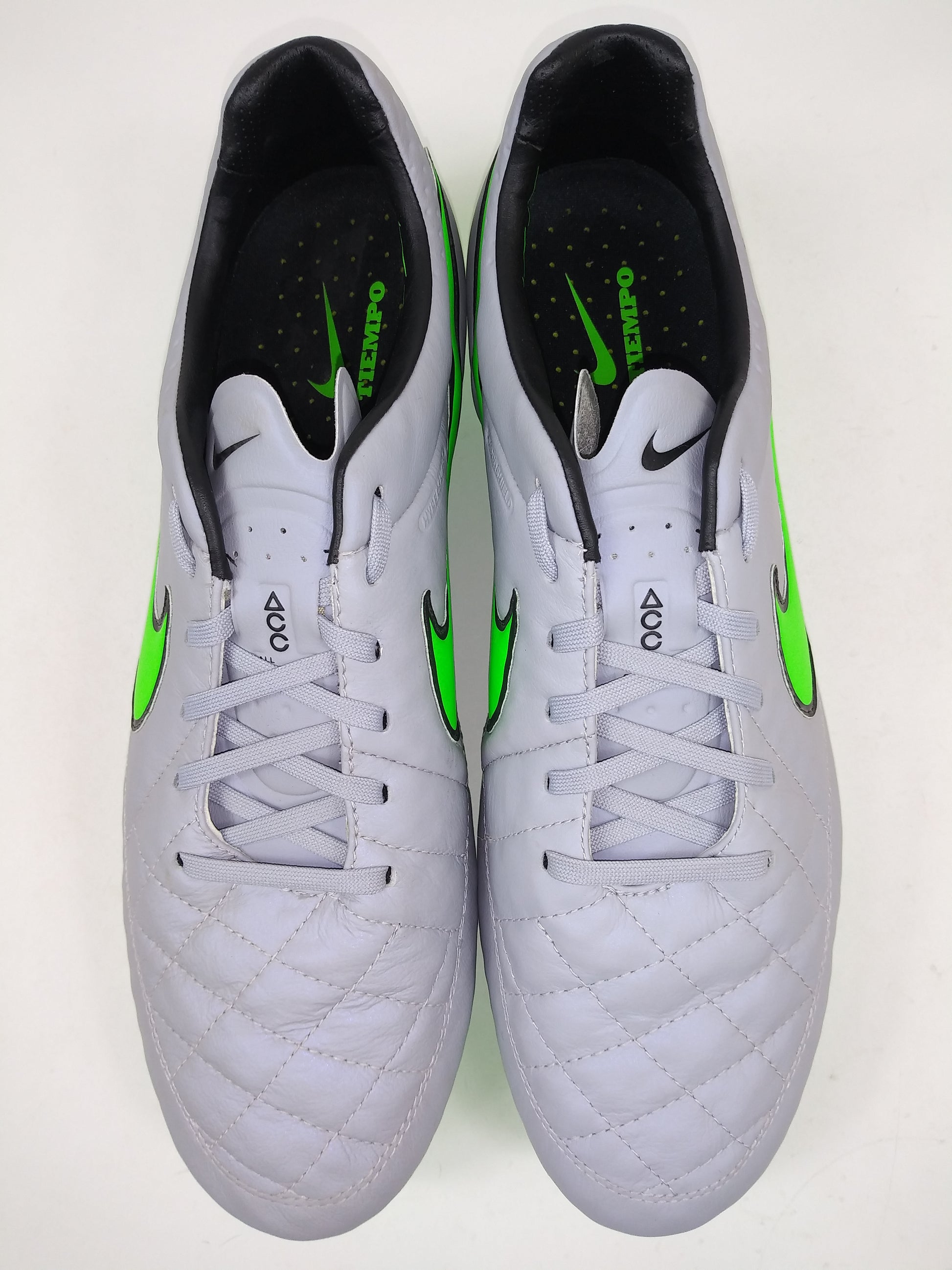 Overvloed Efficiënt Demonteer Nike Tiempo Legend V FG Gray Green – Villegas Footwear