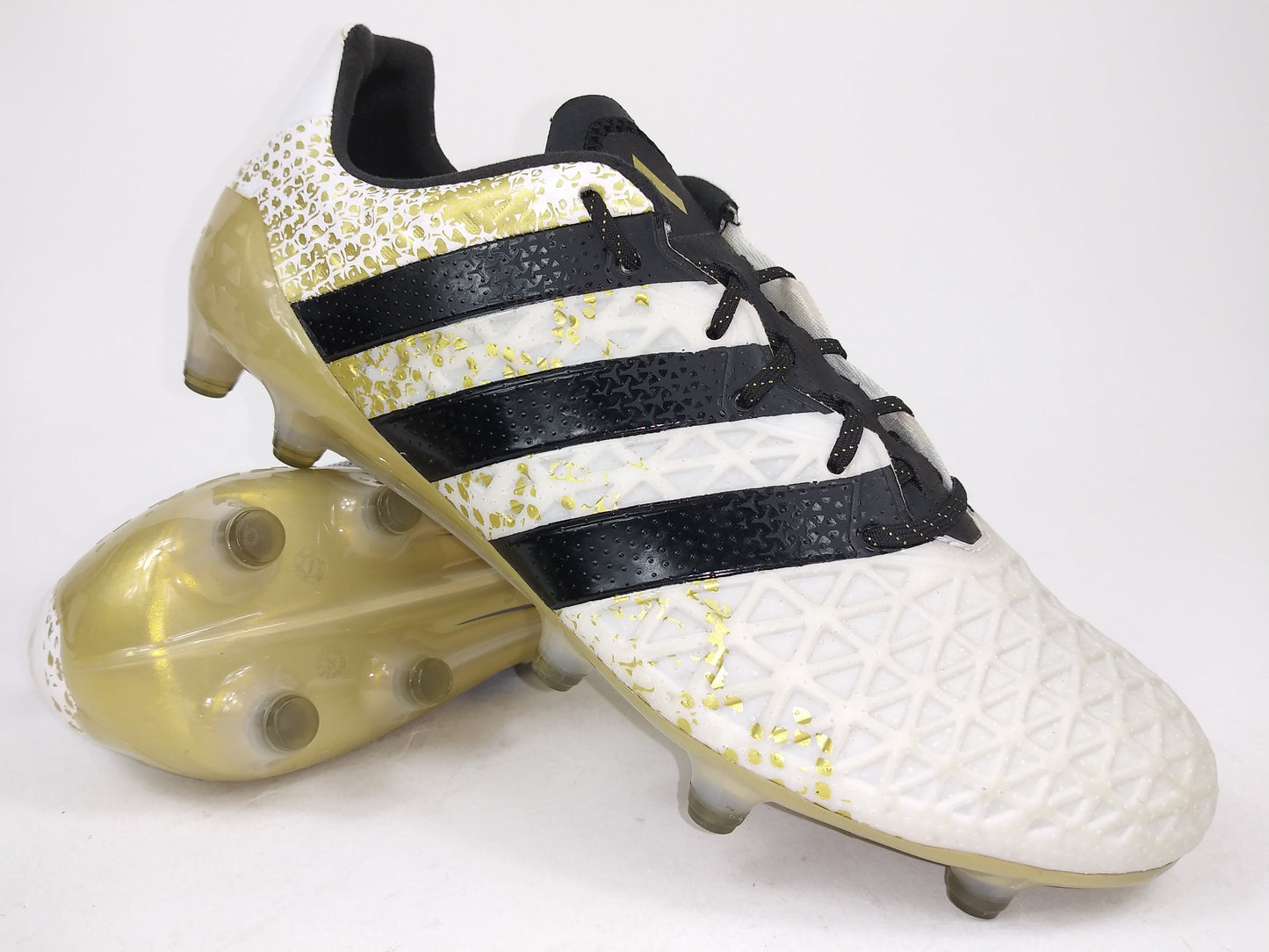 marco Tableta emergencia Adidas Ace 16.1 FG/AG White Gold – Villegas Footwear