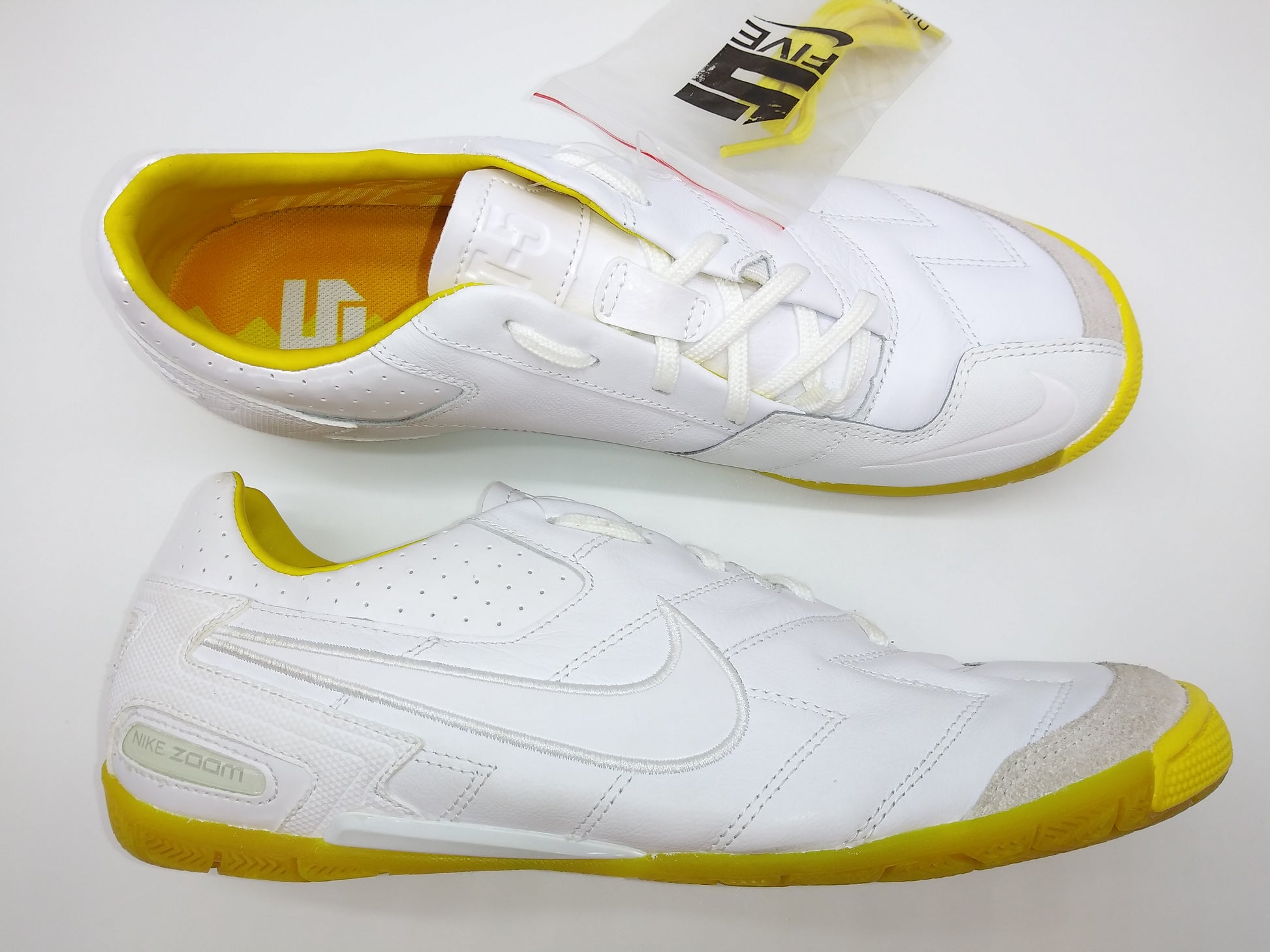 Reductor átomo componente Nike Zoom T-5 FS White Yellow – Villegas Footwear