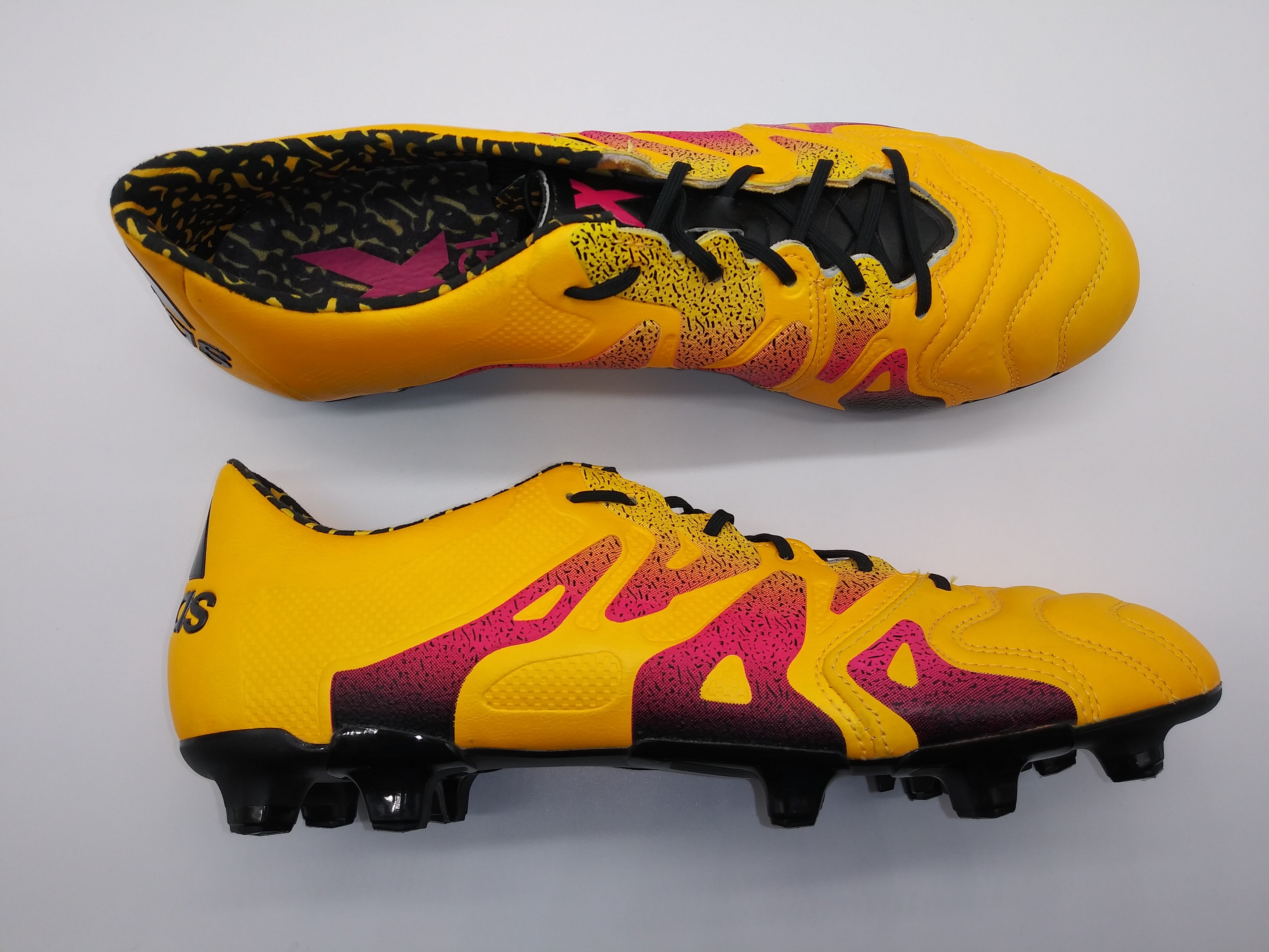 Adidas X 15.1 FG/AG Leather- Solar Gold