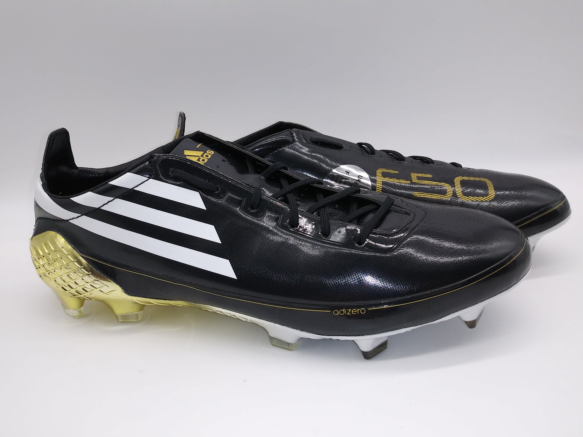 Adidas F50 Ghosted Adizero Black Gold – Villegas Footwear