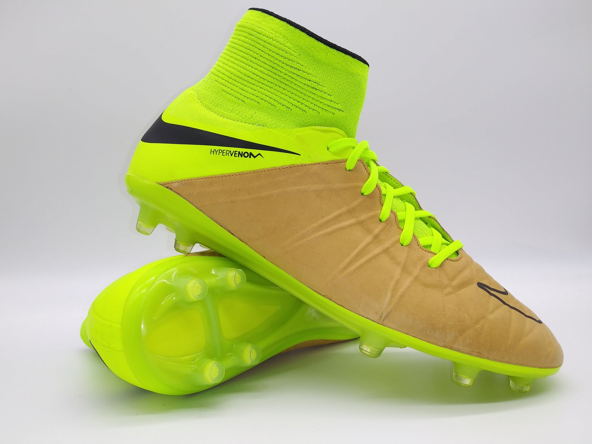 Nike Hypervenom Brown Yellow – Villegas Footwear