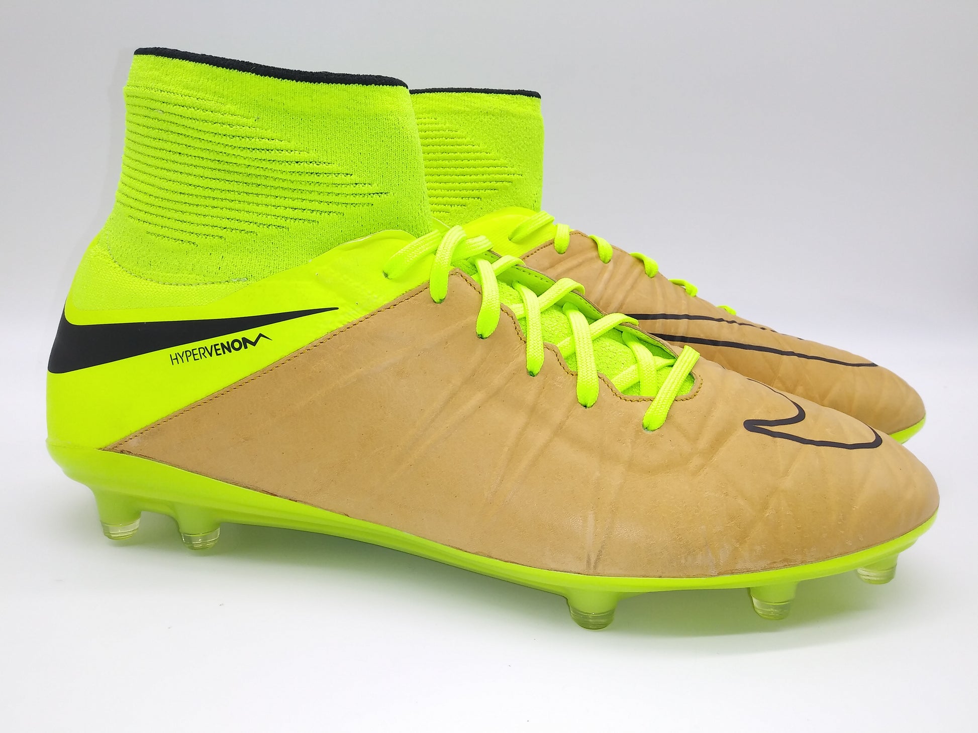 Nike Hypervenom Brown Yellow – Villegas Footwear