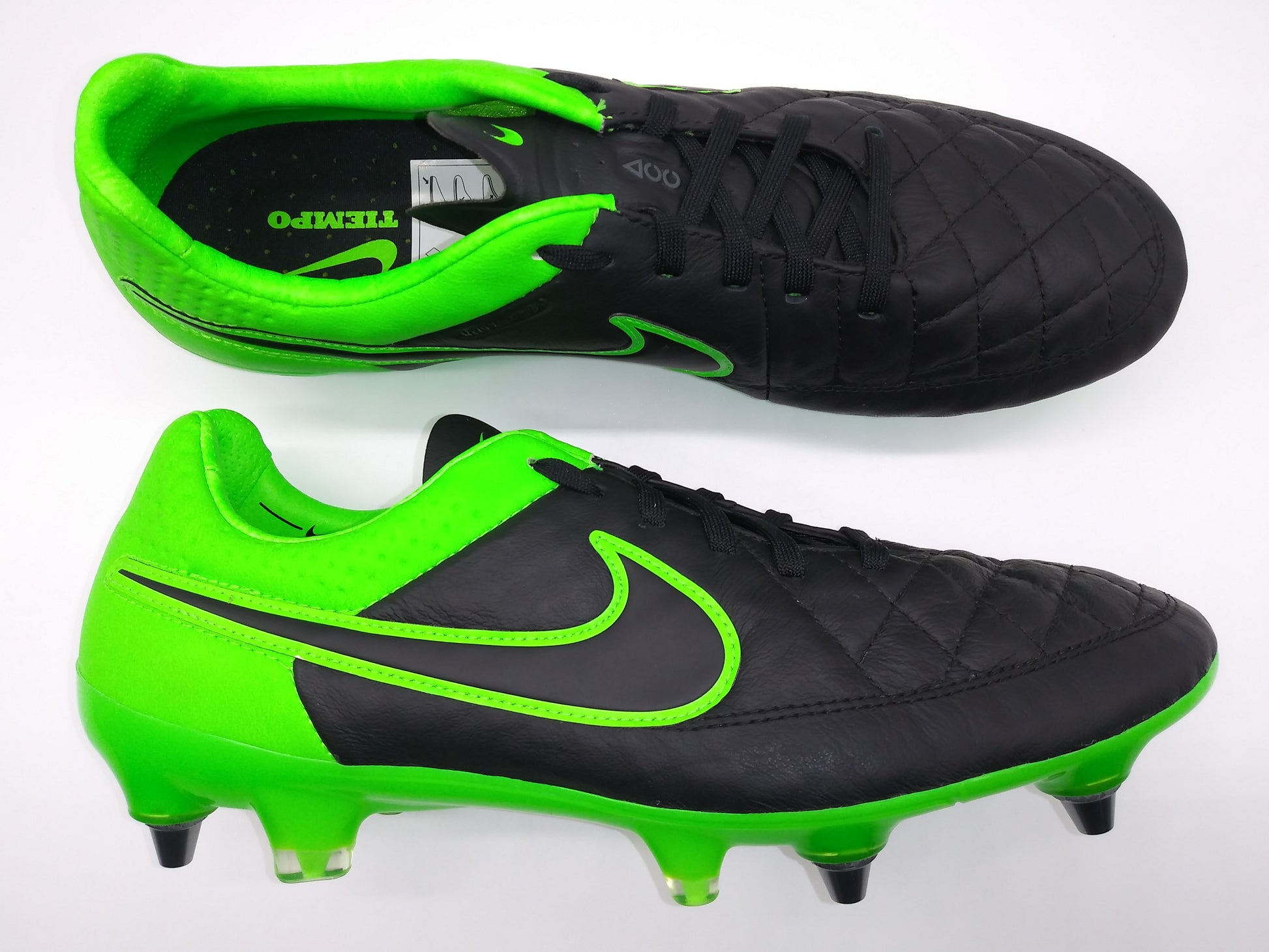 Sjah Onophoudelijk Eerder Nike Tiempo Legend V SG Green Black – Villegas Footwear