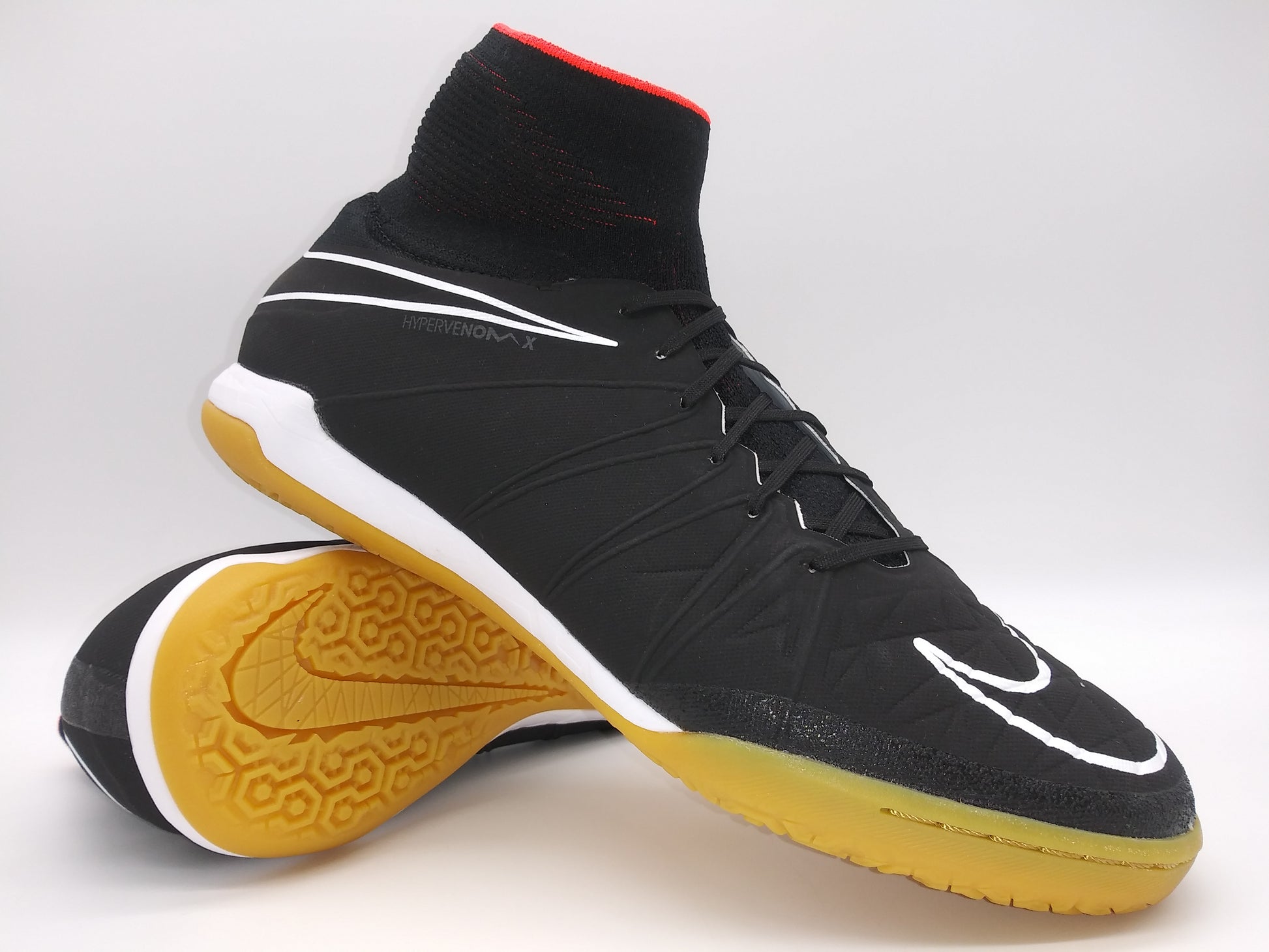 completar alto Tierra Nike Hypervenomx Proximo IC Black White – Villegas Footwear