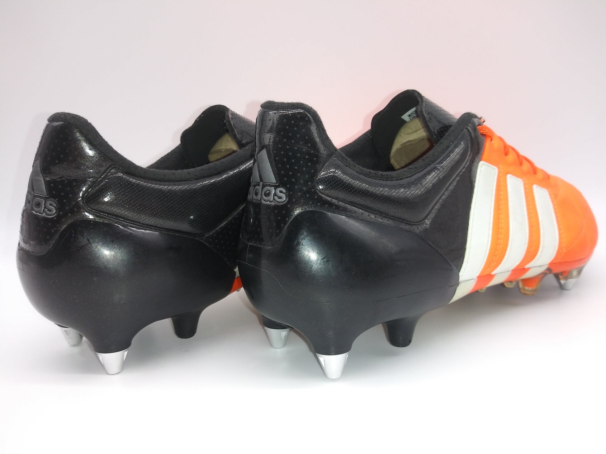 Caballero volverse loco Continuo Adidas ACE 15.1 SG Black Orange – Villegas Footwear