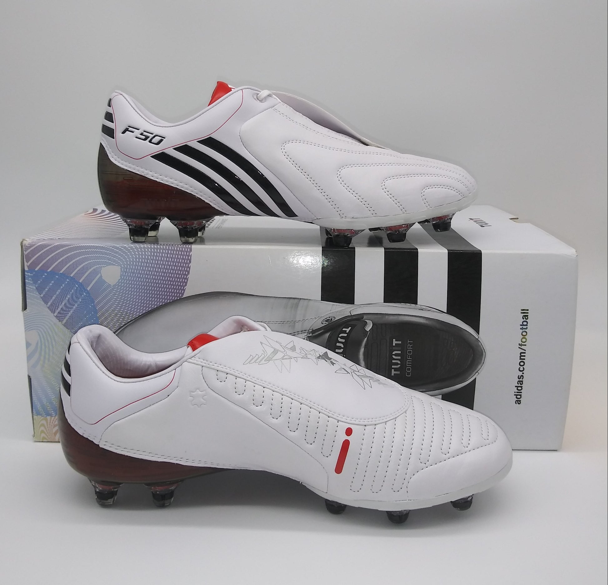 Adidas F50 Tunit White Villegas Footwear