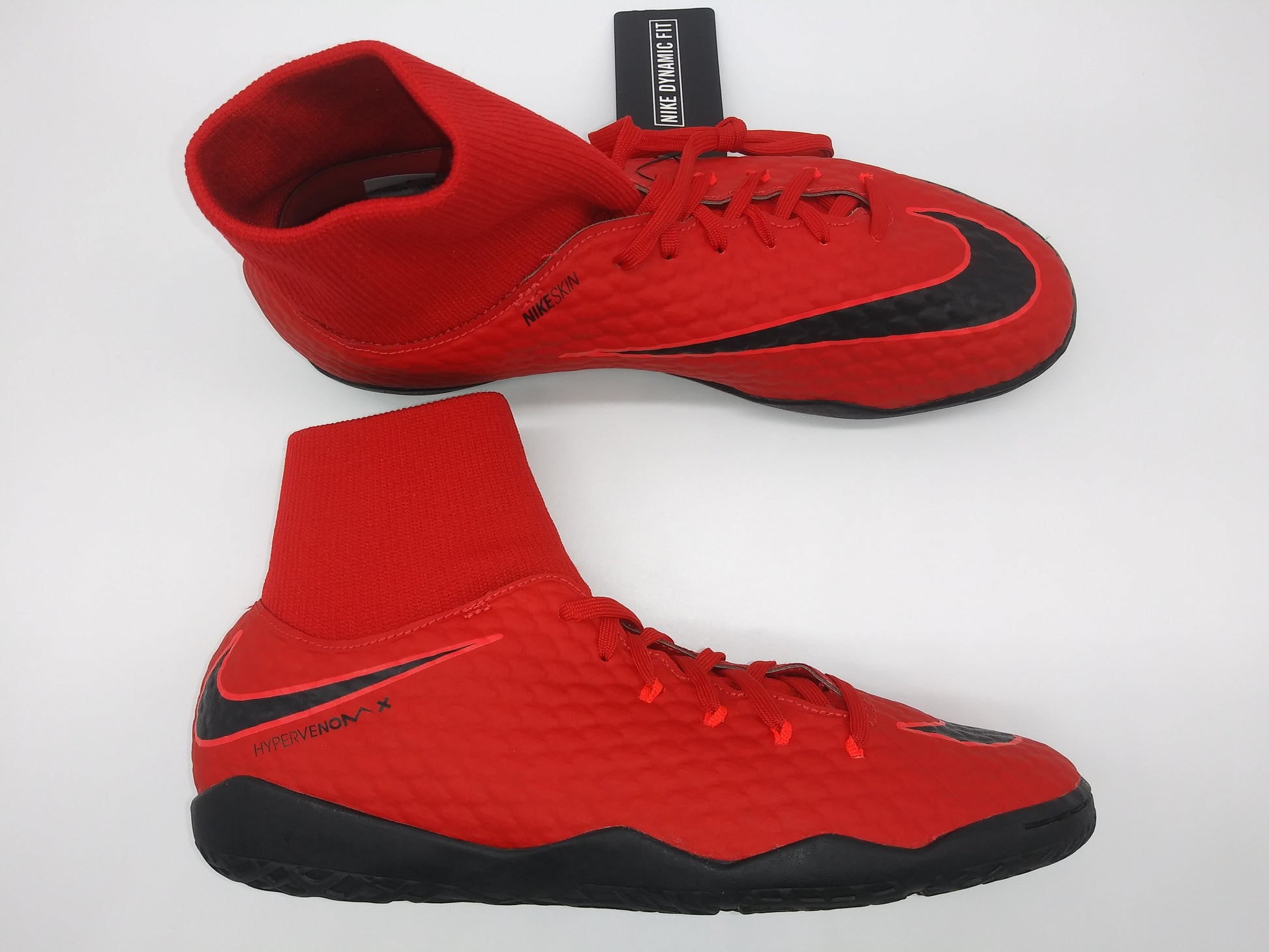 Reactor Embajada absorción Nike Hypervenomx Phelon 3 DF IC Red Black – Villegas Footwear