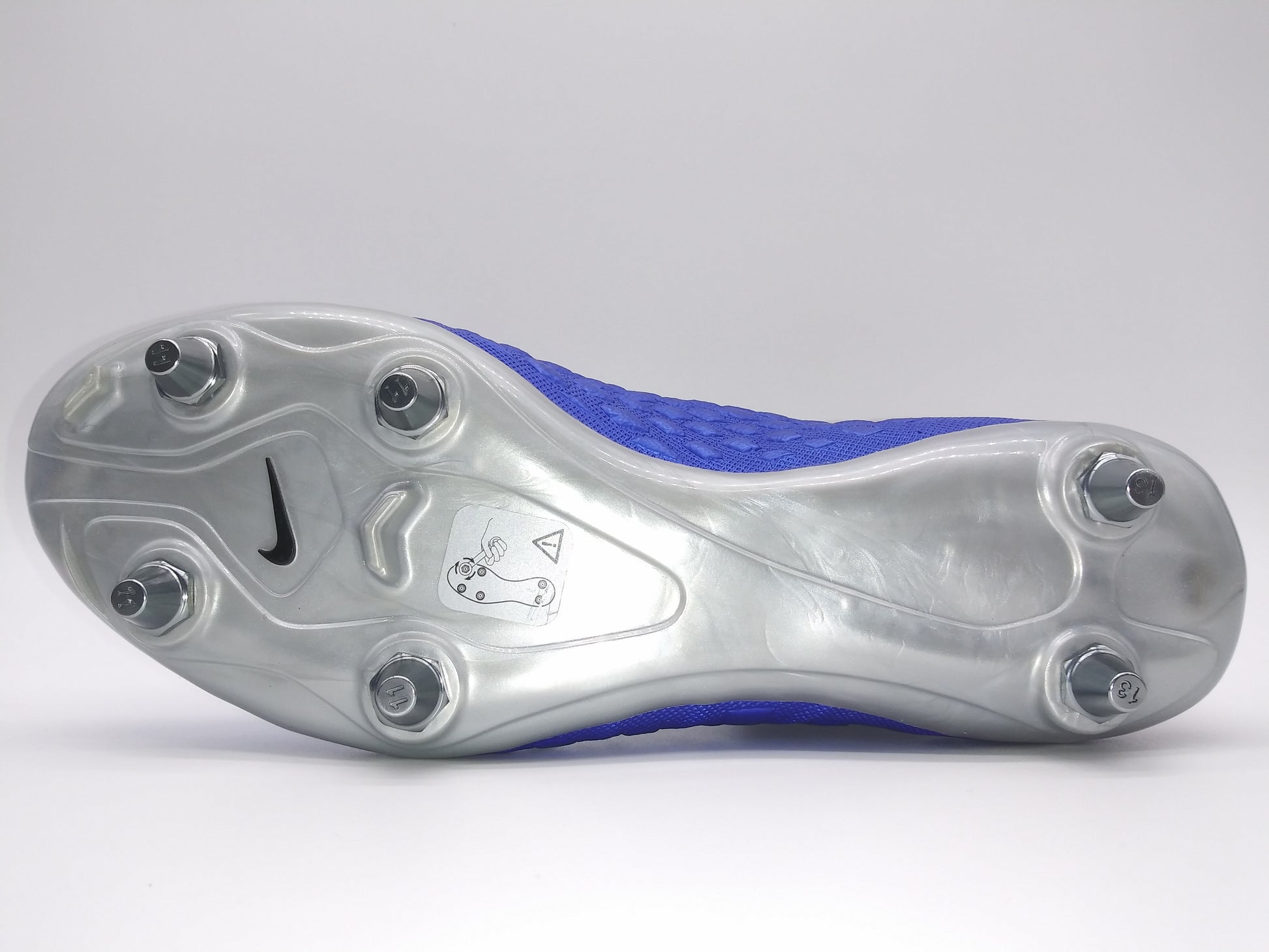 lunes Fuera Elegancia Nike Hypervenom Phantom III 3 Elite SG Pro Blue – Villegas Footwear