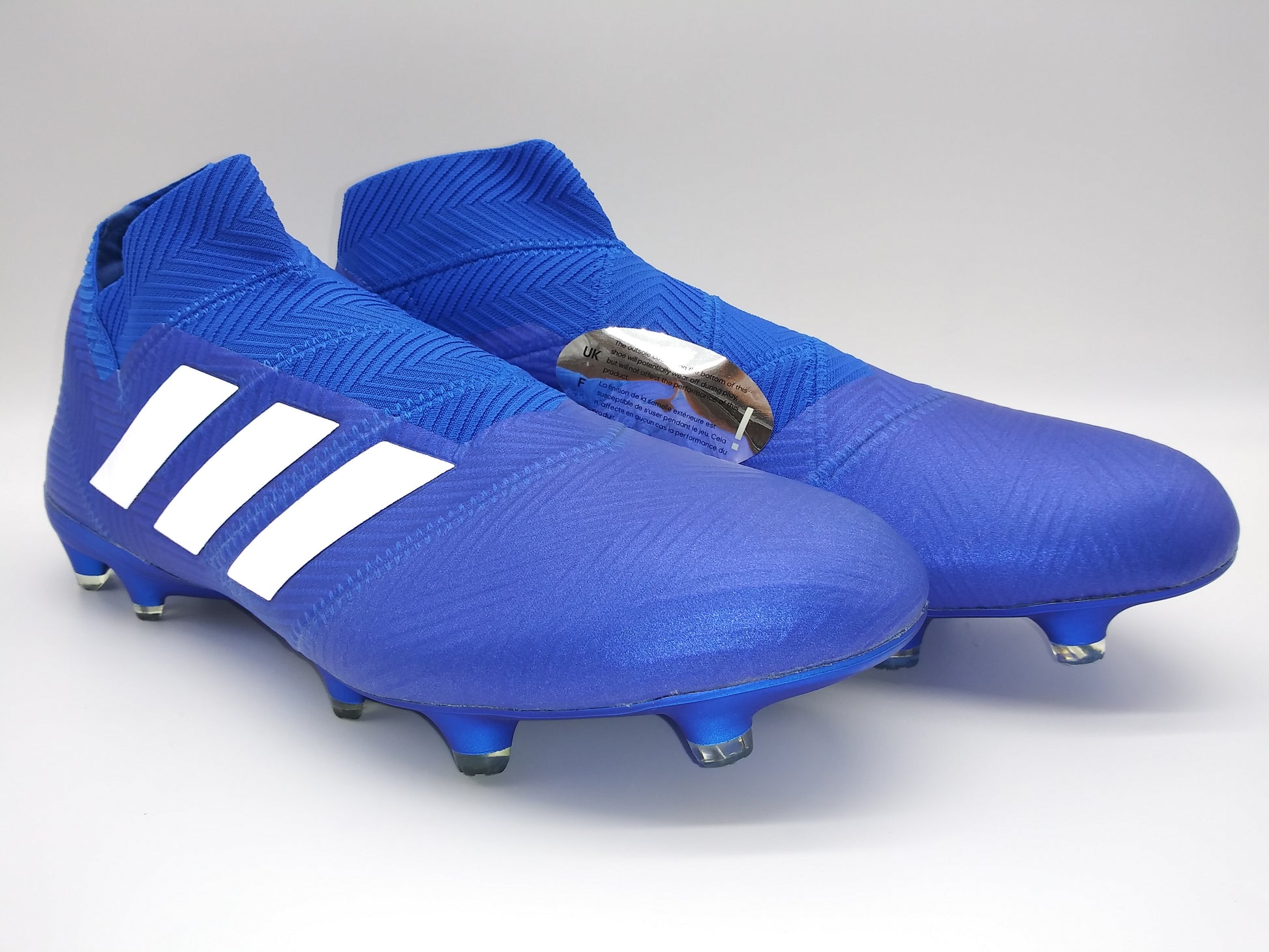 Adidas Nemeziz FG Blue White Soccer Cleats – Footwear