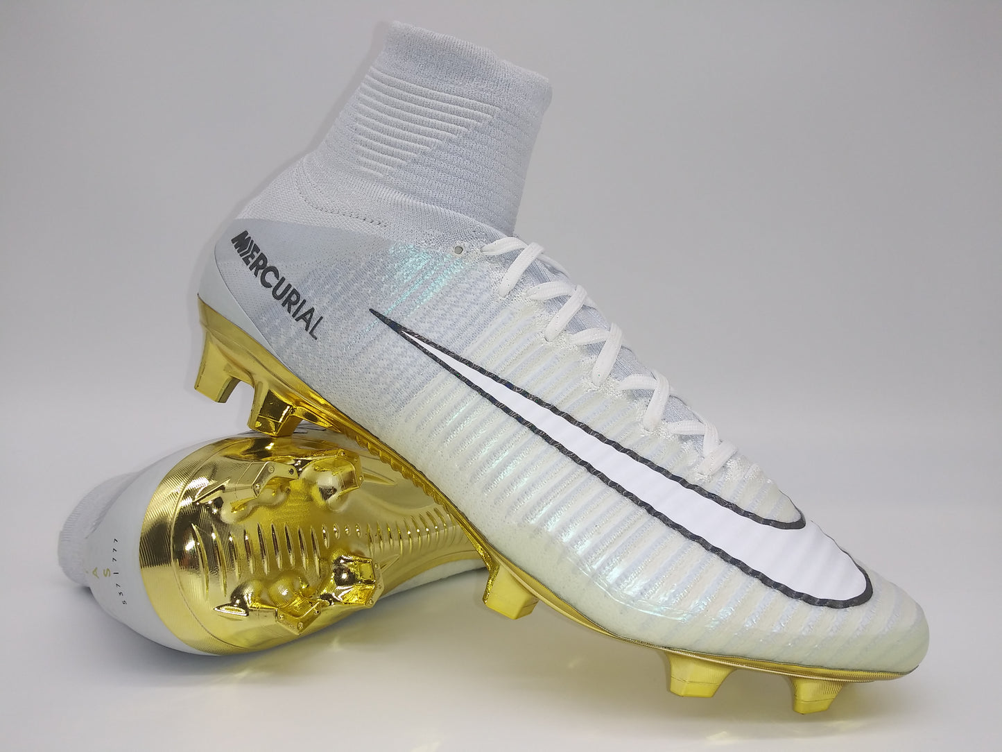 Nike Mercurial Superfly V SE CR7 FG White Gold – Footwear