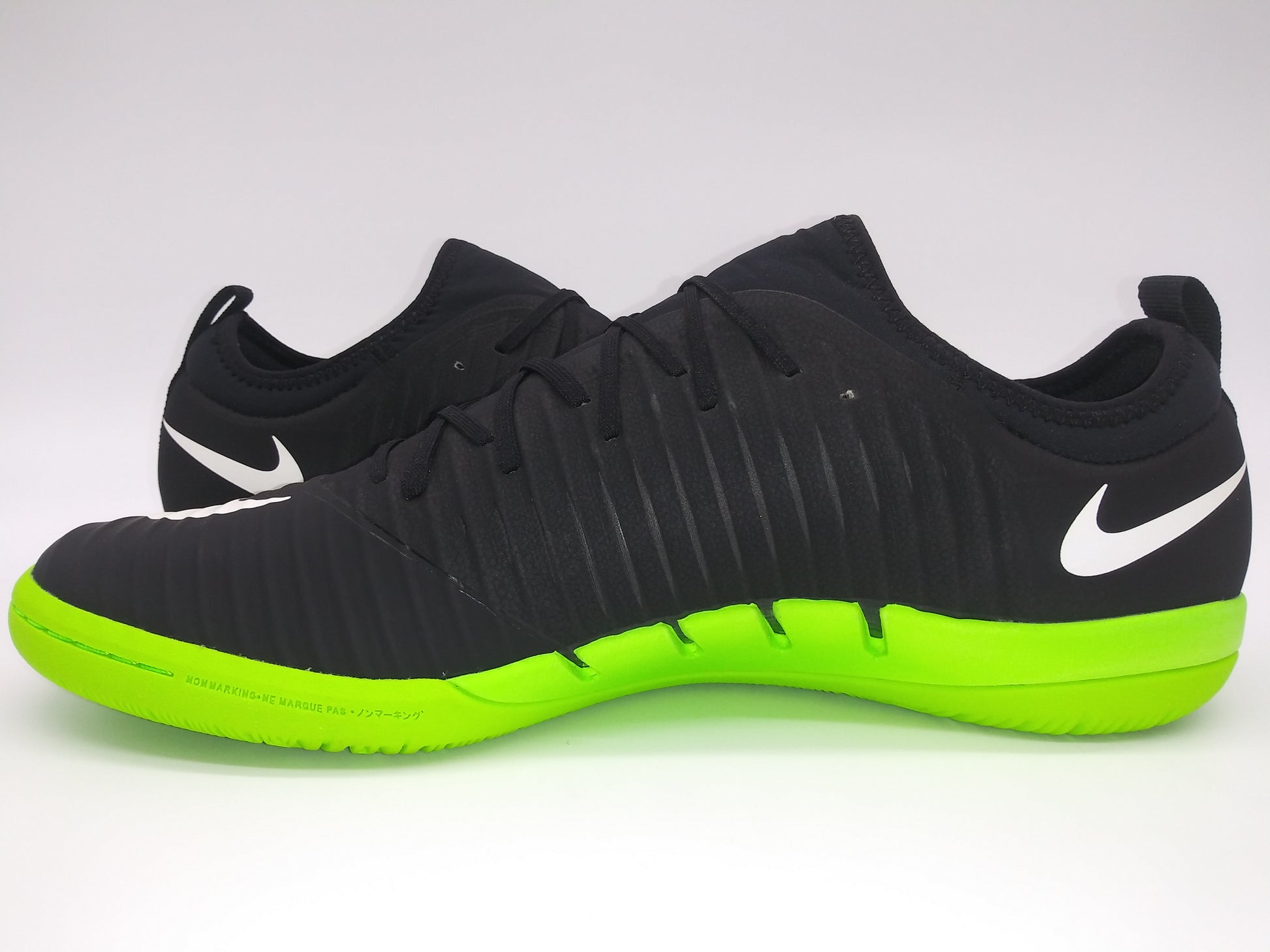 Nike Mercurialx Finale II IC Black Green Footwear
